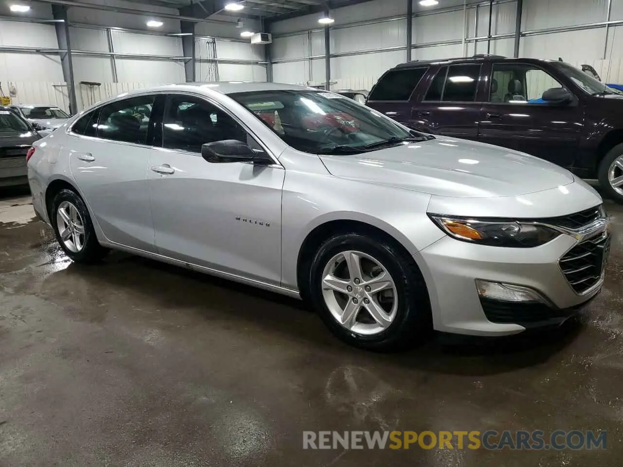 4 Photograph of a damaged car 1G1ZC5STXMF056963 CHEVROLET MALIBU 2021