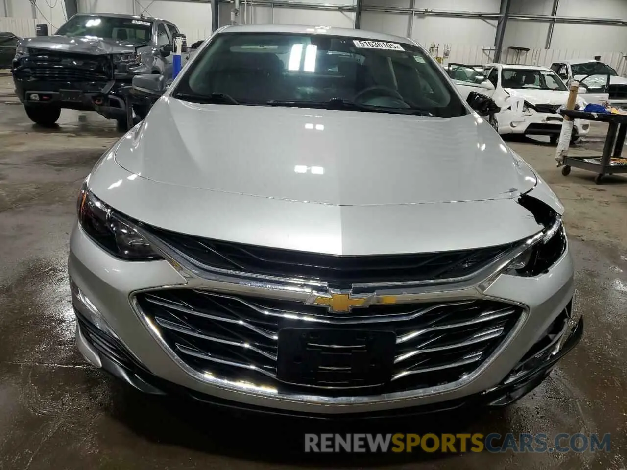 5 Photograph of a damaged car 1G1ZC5STXMF056963 CHEVROLET MALIBU 2021