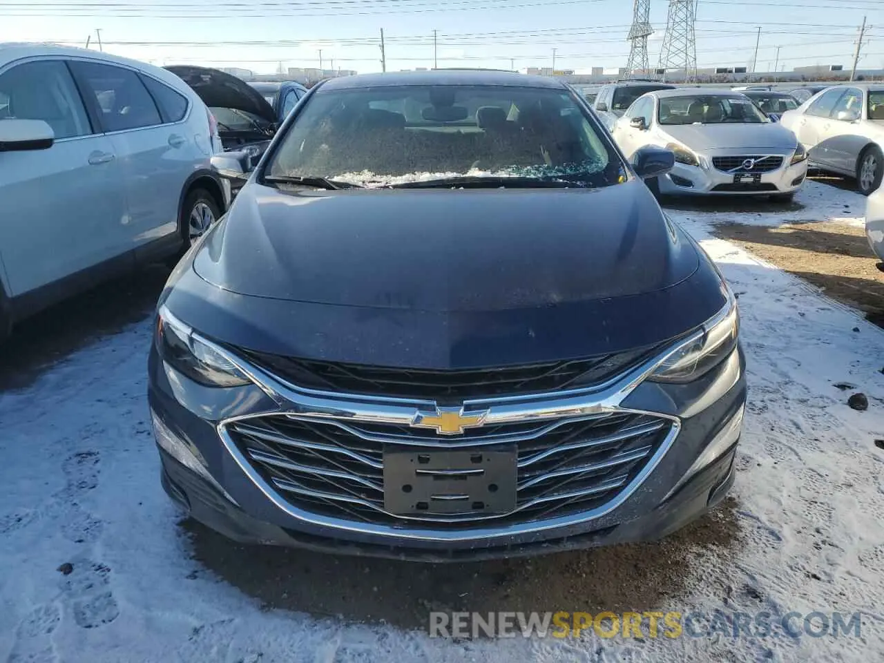 5 Фотография поврежденного автомобиля 1G1ZD5ST0MF003430 CHEVROLET MALIBU 2021
