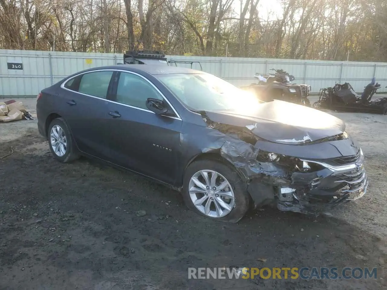 4 Photograph of a damaged car 1G1ZD5ST0MF023774 CHEVROLET MALIBU 2021