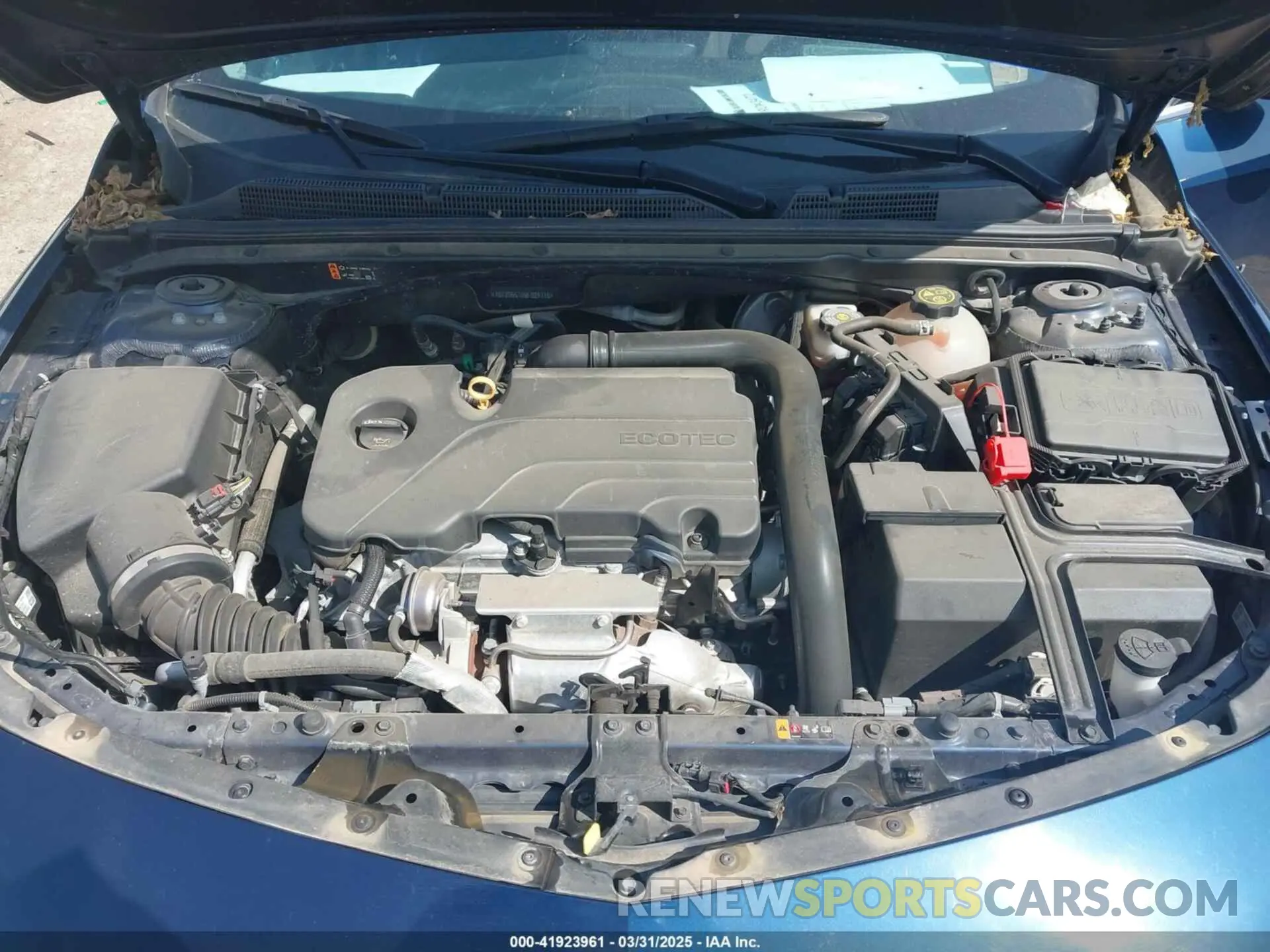 10 Photograph of a damaged car 1G1ZD5ST0MF024116 CHEVROLET MALIBU 2021