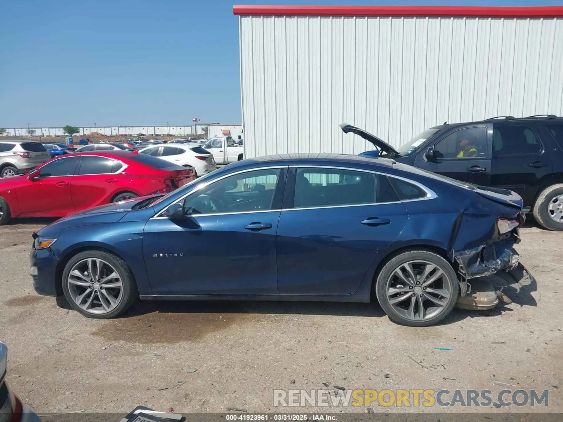 14 Photograph of a damaged car 1G1ZD5ST0MF024116 CHEVROLET MALIBU 2021