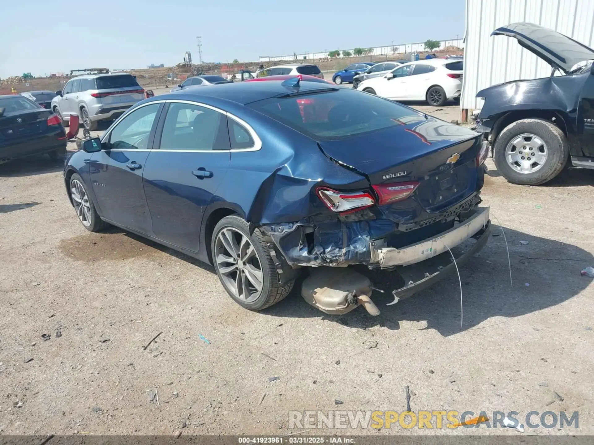 3 Photograph of a damaged car 1G1ZD5ST0MF024116 CHEVROLET MALIBU 2021