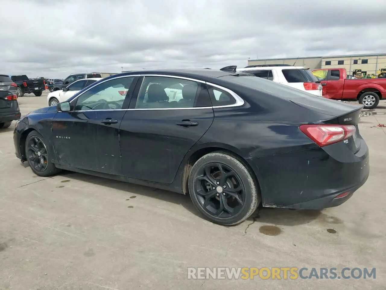 2 Фотография поврежденного автомобиля 1G1ZD5ST0MF028909 CHEVROLET MALIBU 2021
