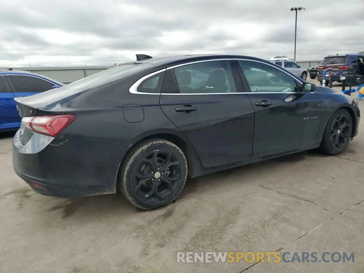 3 Фотография поврежденного автомобиля 1G1ZD5ST0MF028909 CHEVROLET MALIBU 2021