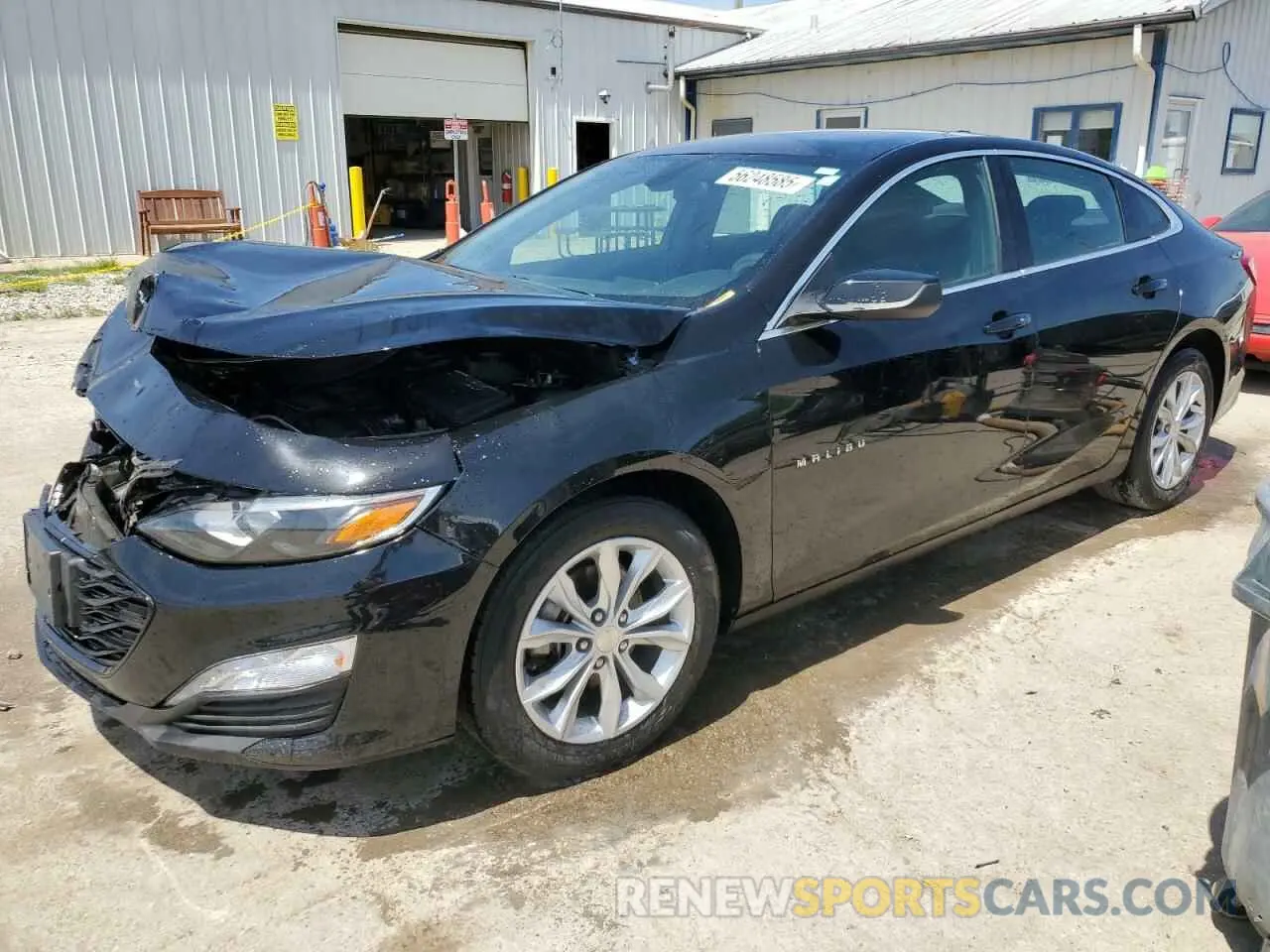 1 Фотография поврежденного автомобиля 1G1ZD5ST0MF065698 CHEVROLET MALIBU 2021