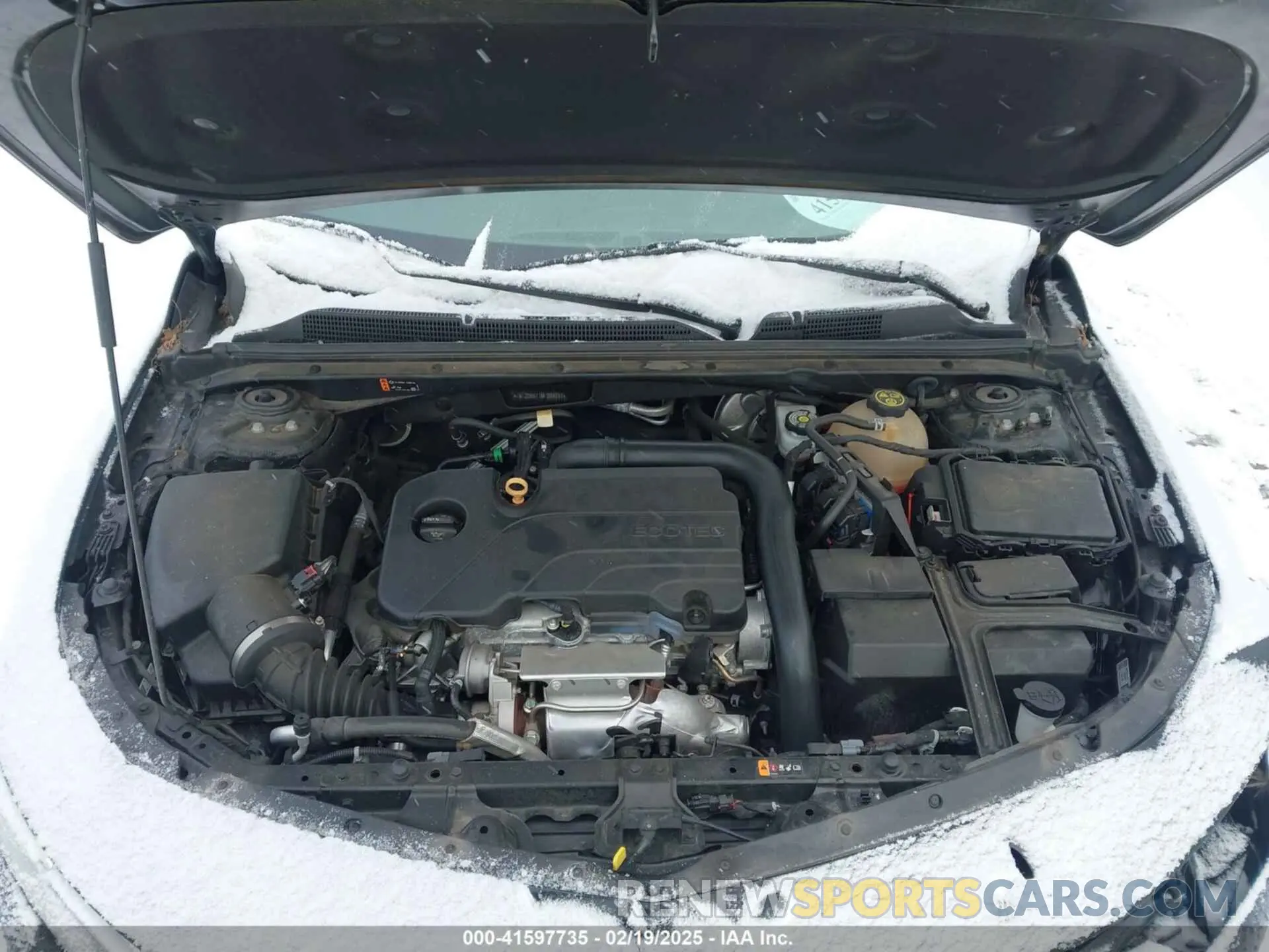 10 Фотография поврежденного автомобиля 1G1ZD5ST1MF003033 CHEVROLET MALIBU 2021