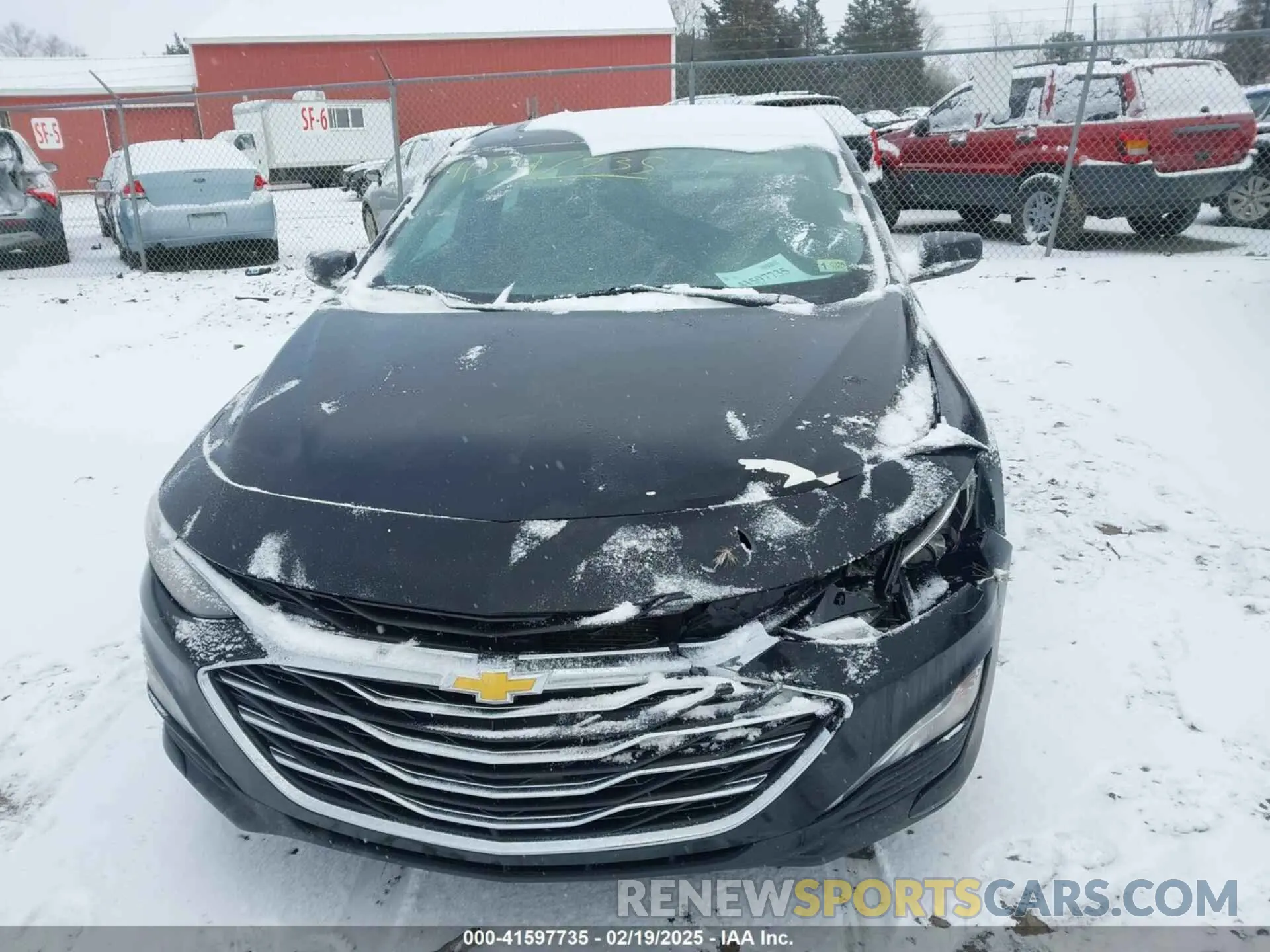 12 Фотография поврежденного автомобиля 1G1ZD5ST1MF003033 CHEVROLET MALIBU 2021