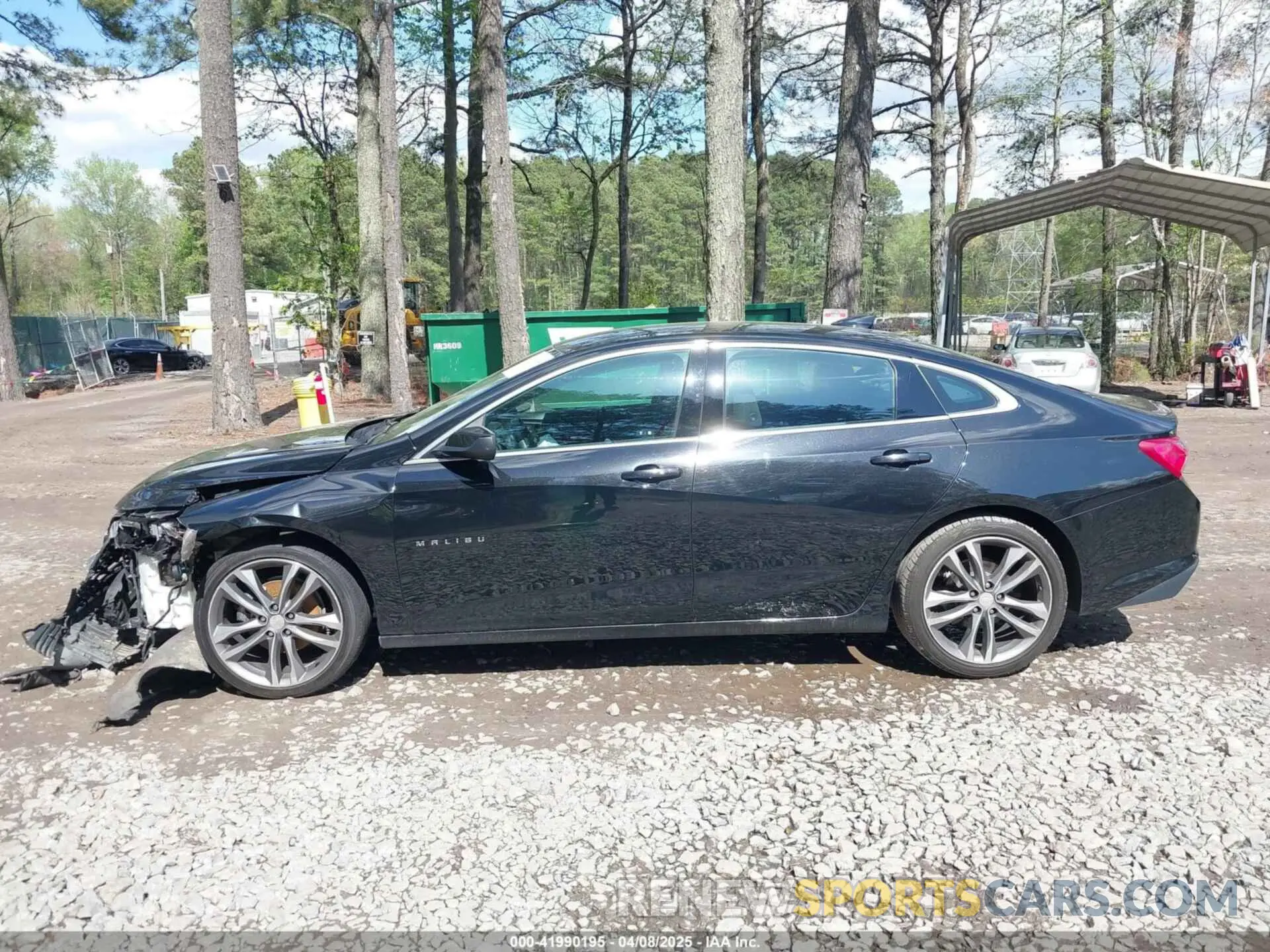 14 Фотография поврежденного автомобиля 1G1ZD5ST1MF008541 CHEVROLET MALIBU 2021