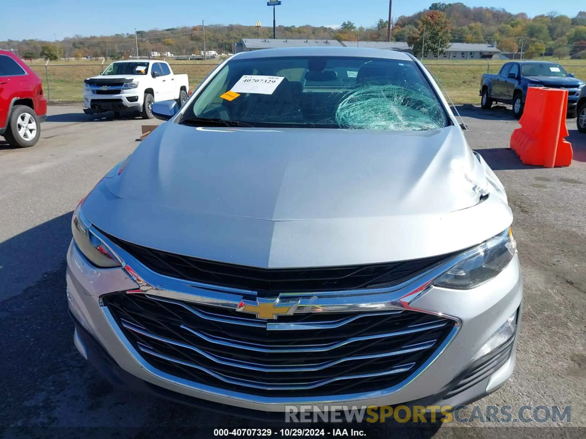 12 Photograph of a damaged car 1G1ZD5ST1MF026618 CHEVROLET MALIBU 2021