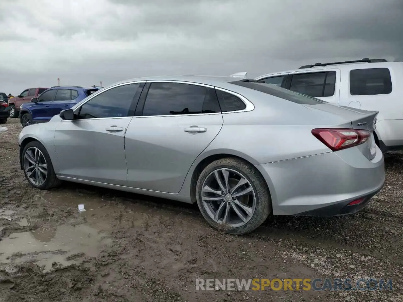 2 Фотография поврежденного автомобиля 1G1ZD5ST1MF029390 CHEVROLET MALIBU 2021