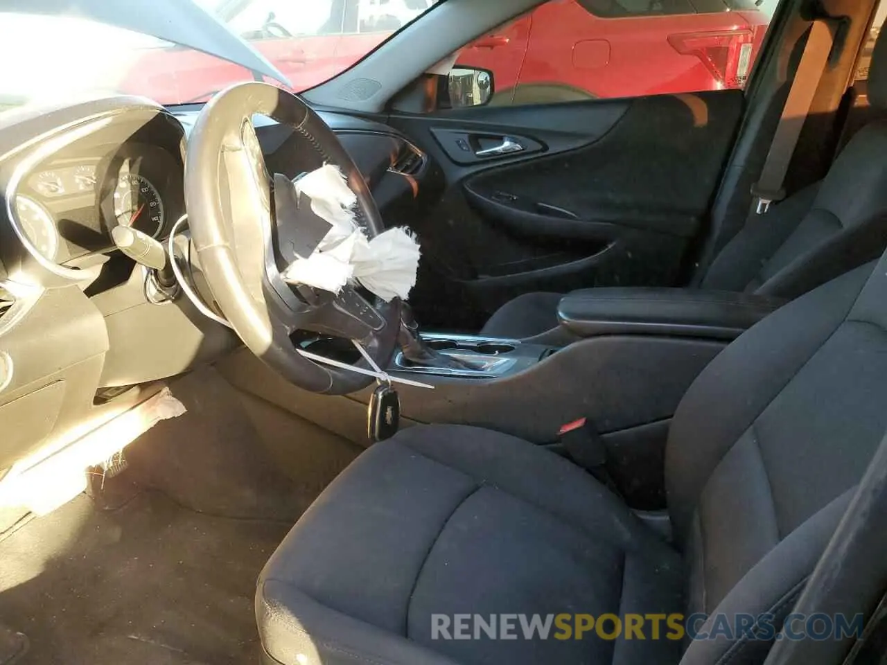 7 Photograph of a damaged car 1G1ZD5ST1MF063166 CHEVROLET MALIBU 2021