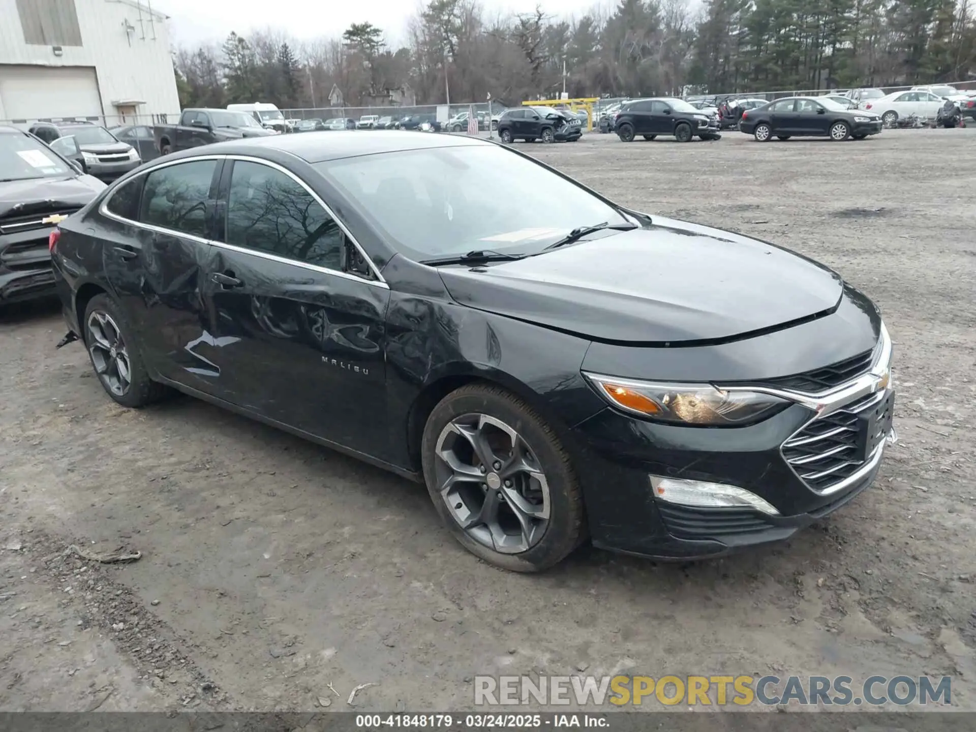 1 Photograph of a damaged car 1G1ZD5ST1MF068626 CHEVROLET MALIBU 2021