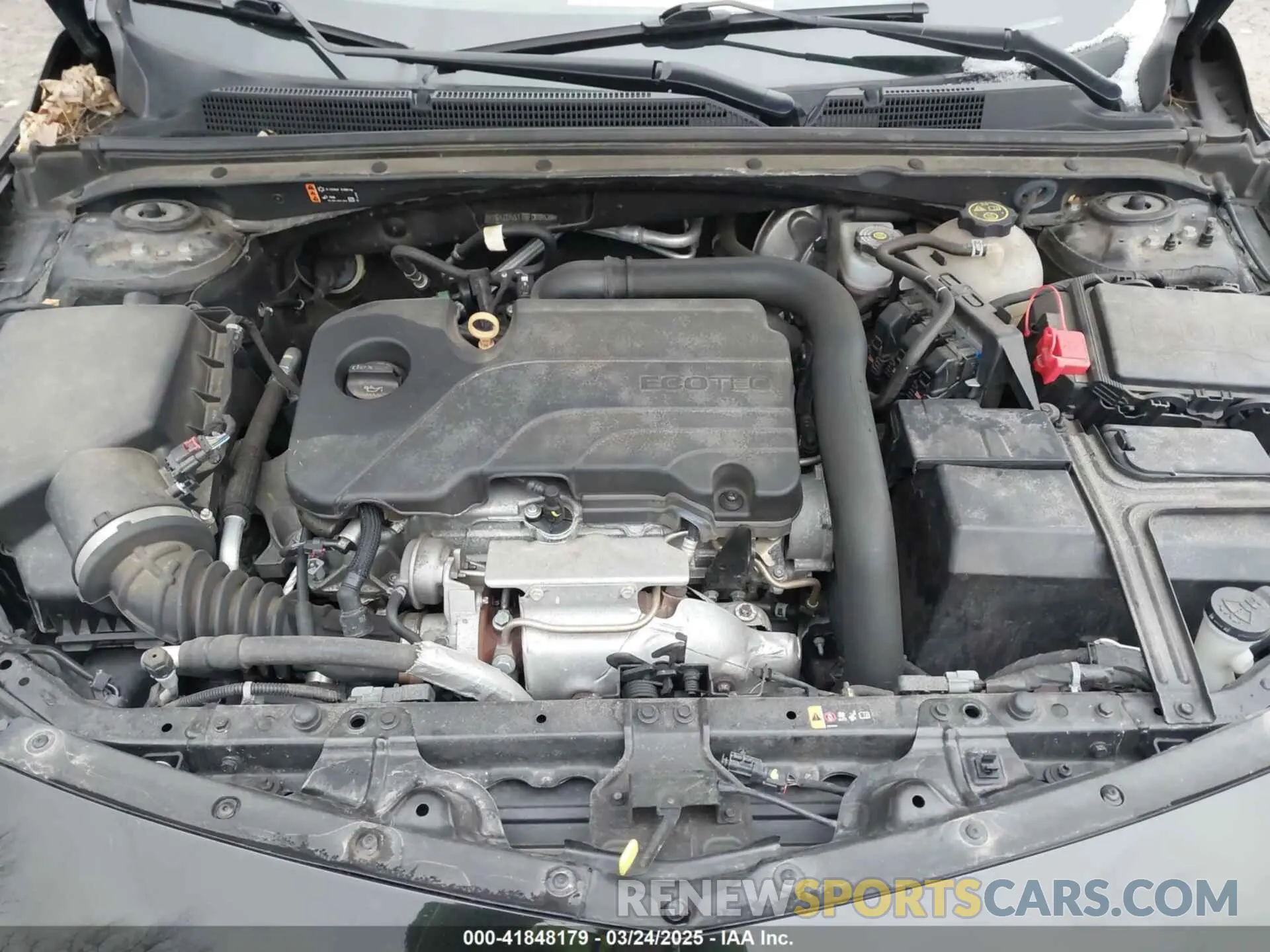10 Photograph of a damaged car 1G1ZD5ST1MF068626 CHEVROLET MALIBU 2021