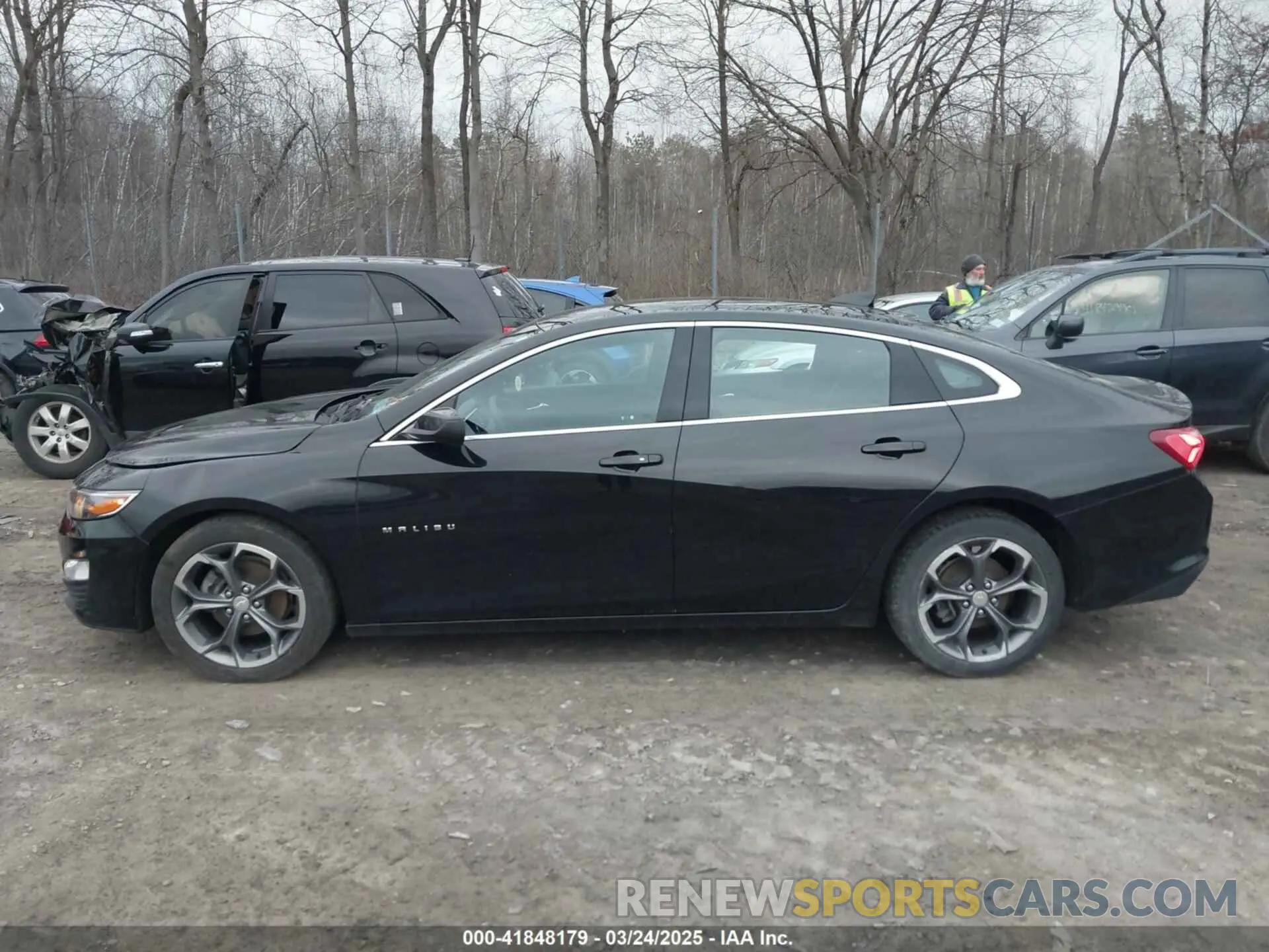 14 Photograph of a damaged car 1G1ZD5ST1MF068626 CHEVROLET MALIBU 2021