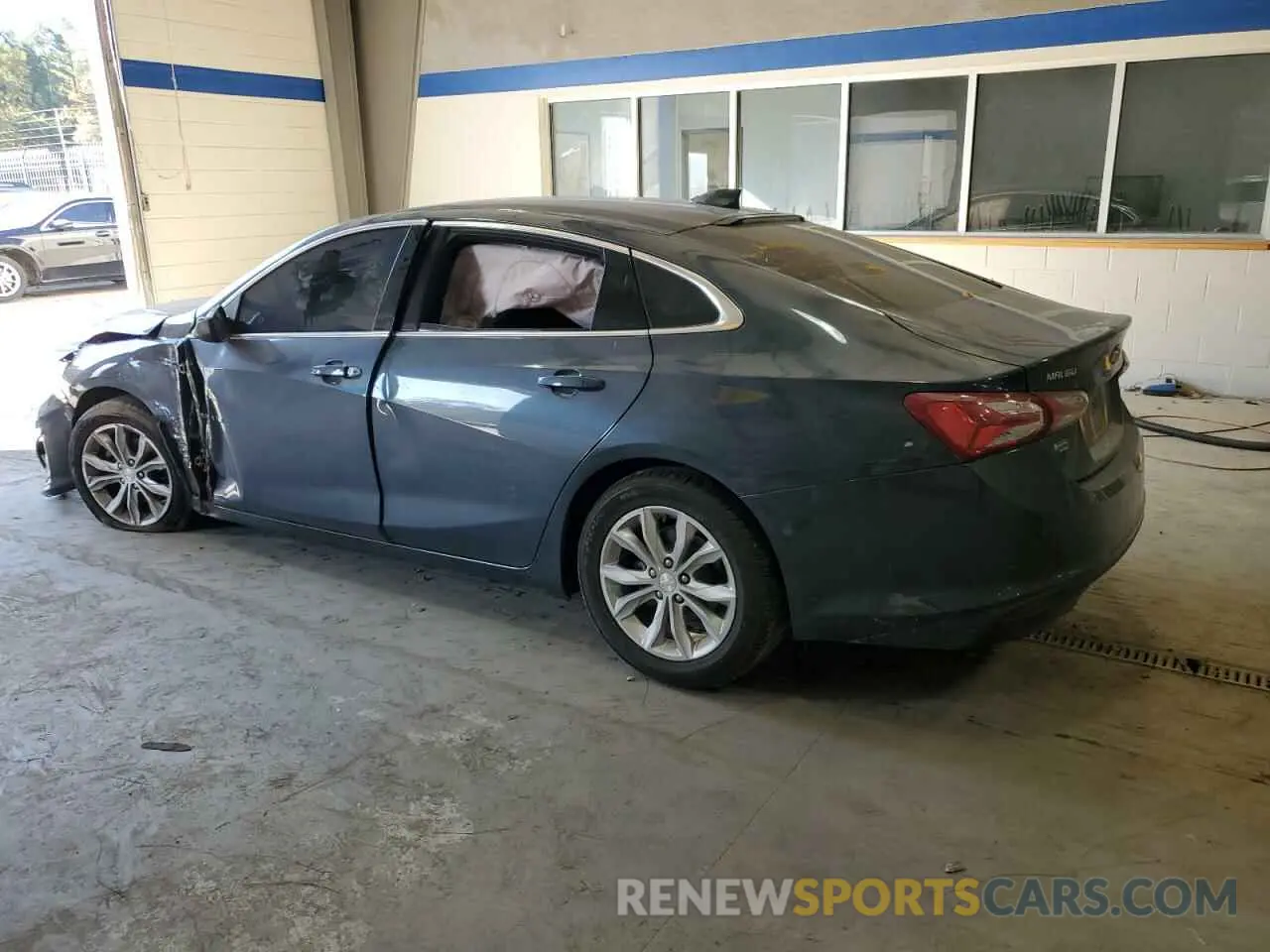 2 Фотография поврежденного автомобиля 1G1ZD5ST2MF006474 CHEVROLET MALIBU 2021