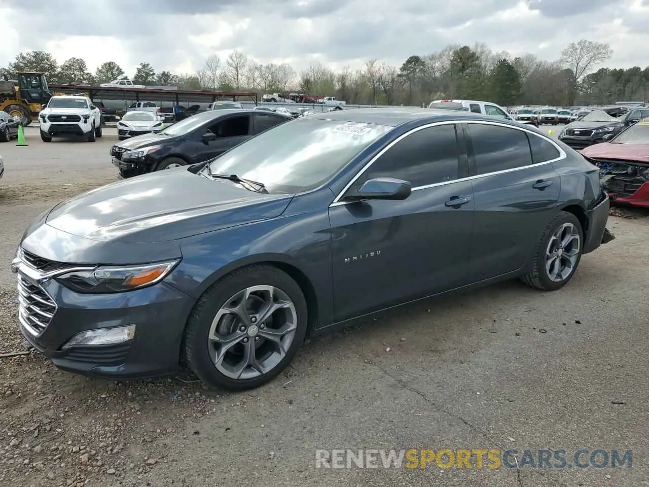 1 Photograph of a damaged car 1G1ZD5ST2MF010606 CHEVROLET MALIBU 2021