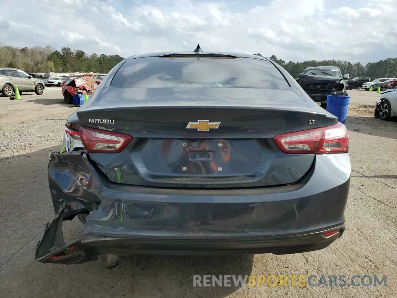 6 Photograph of a damaged car 1G1ZD5ST2MF010606 CHEVROLET MALIBU 2021