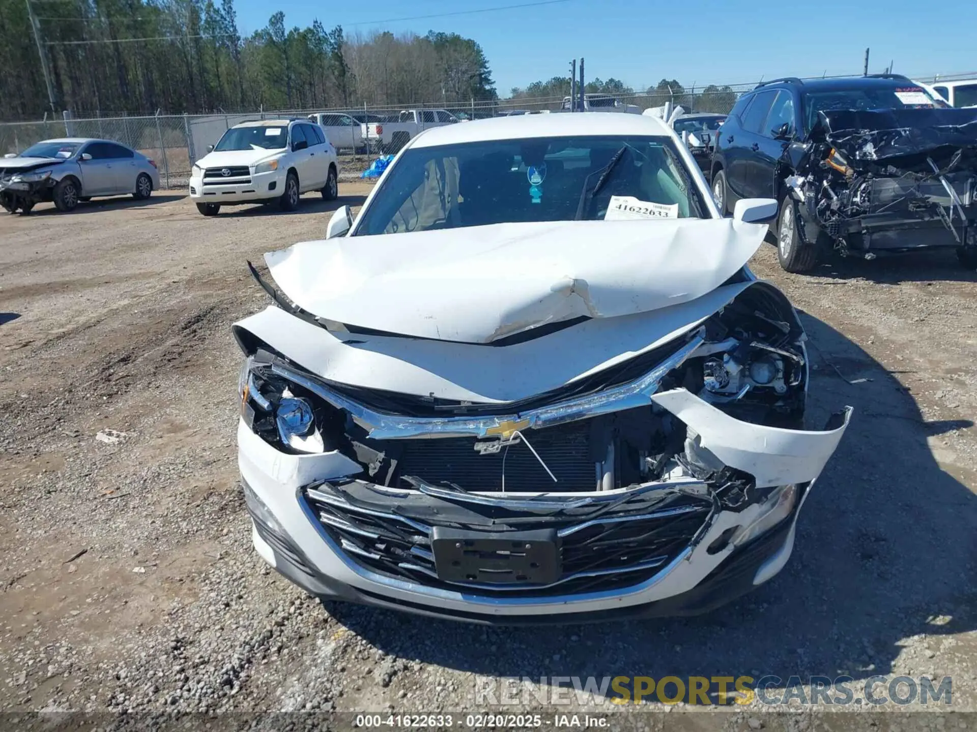12 Photograph of a damaged car 1G1ZD5ST2MF021993 CHEVROLET MALIBU 2021