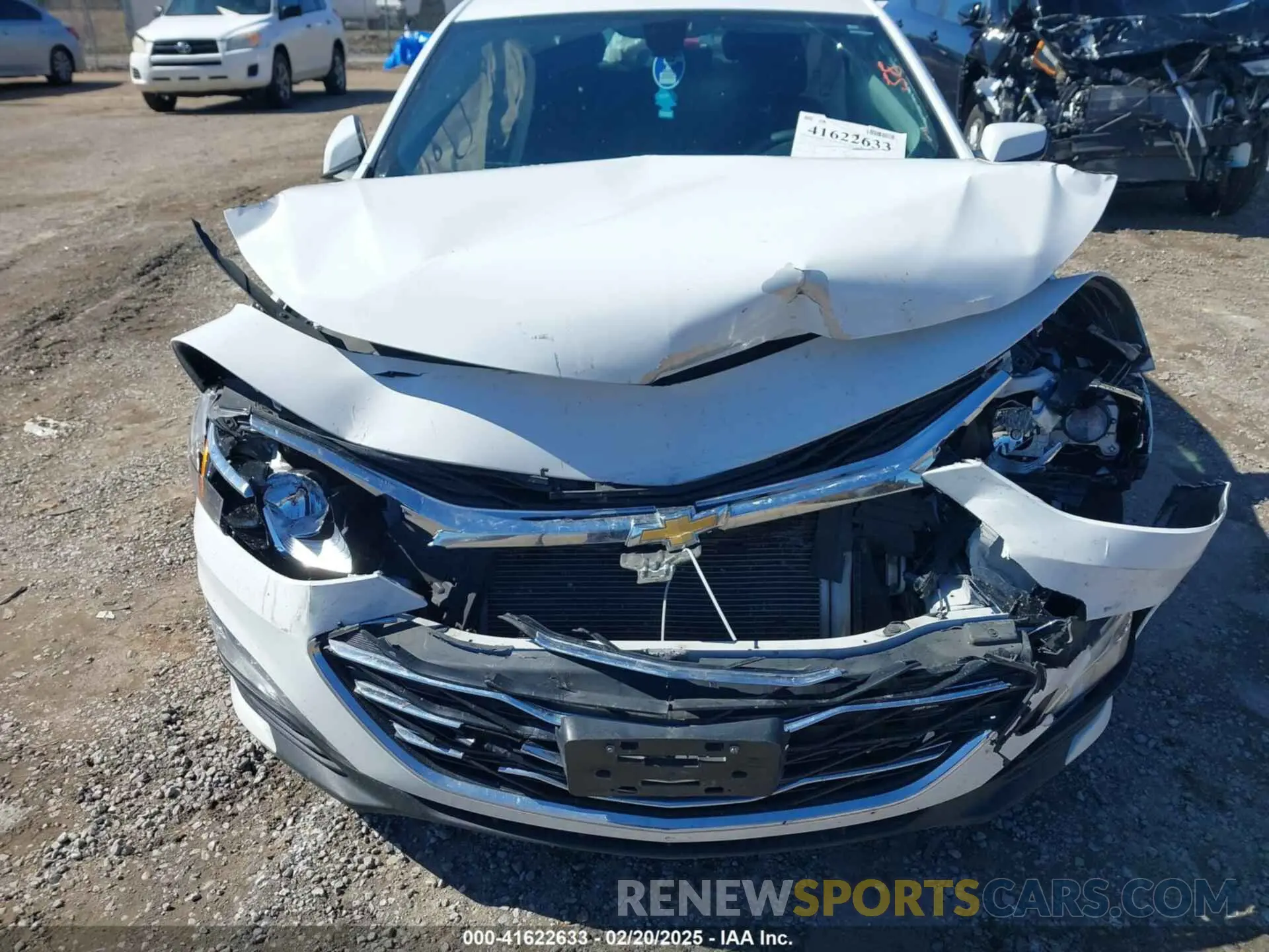 6 Photograph of a damaged car 1G1ZD5ST2MF021993 CHEVROLET MALIBU 2021