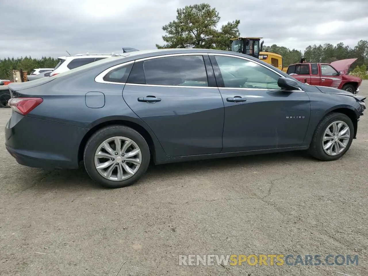 3 Photograph of a damaged car 1G1ZD5ST2MF024036 CHEVROLET MALIBU 2021
