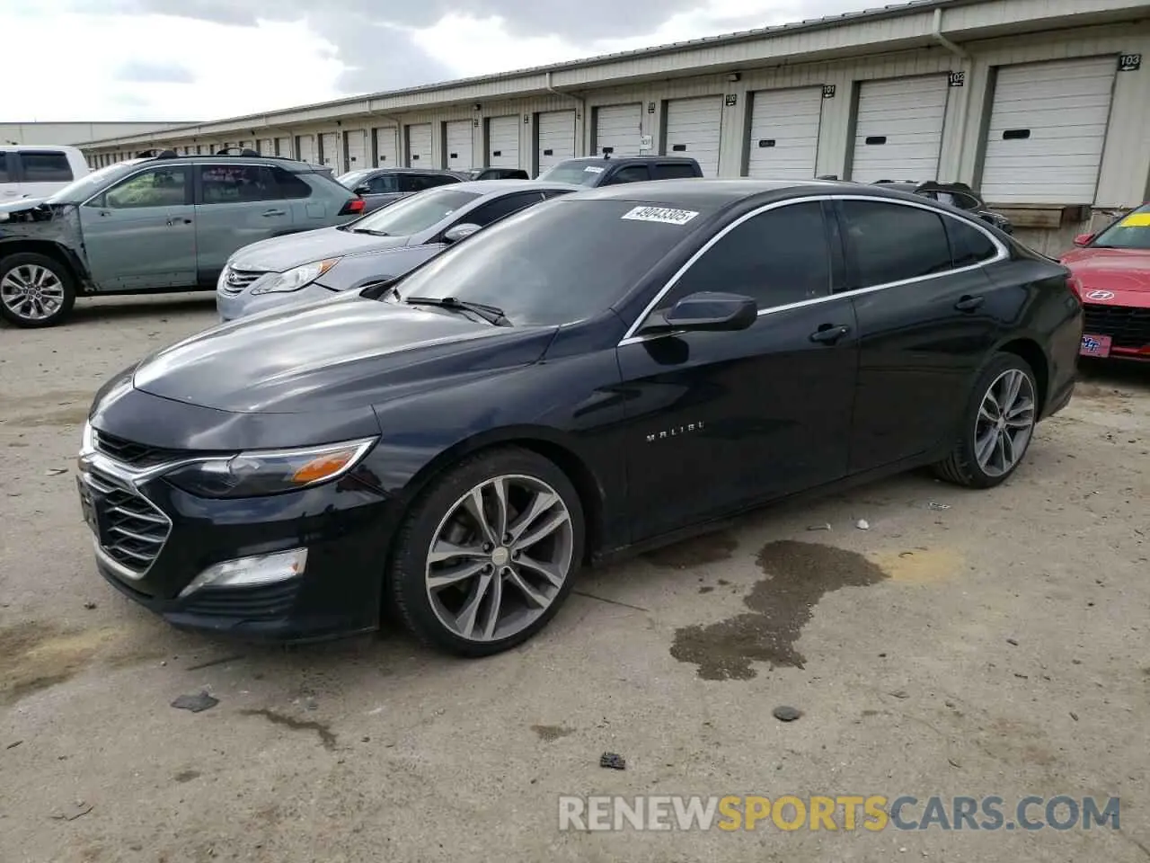 1 Photograph of a damaged car 1G1ZD5ST2MF026255 CHEVROLET MALIBU 2021