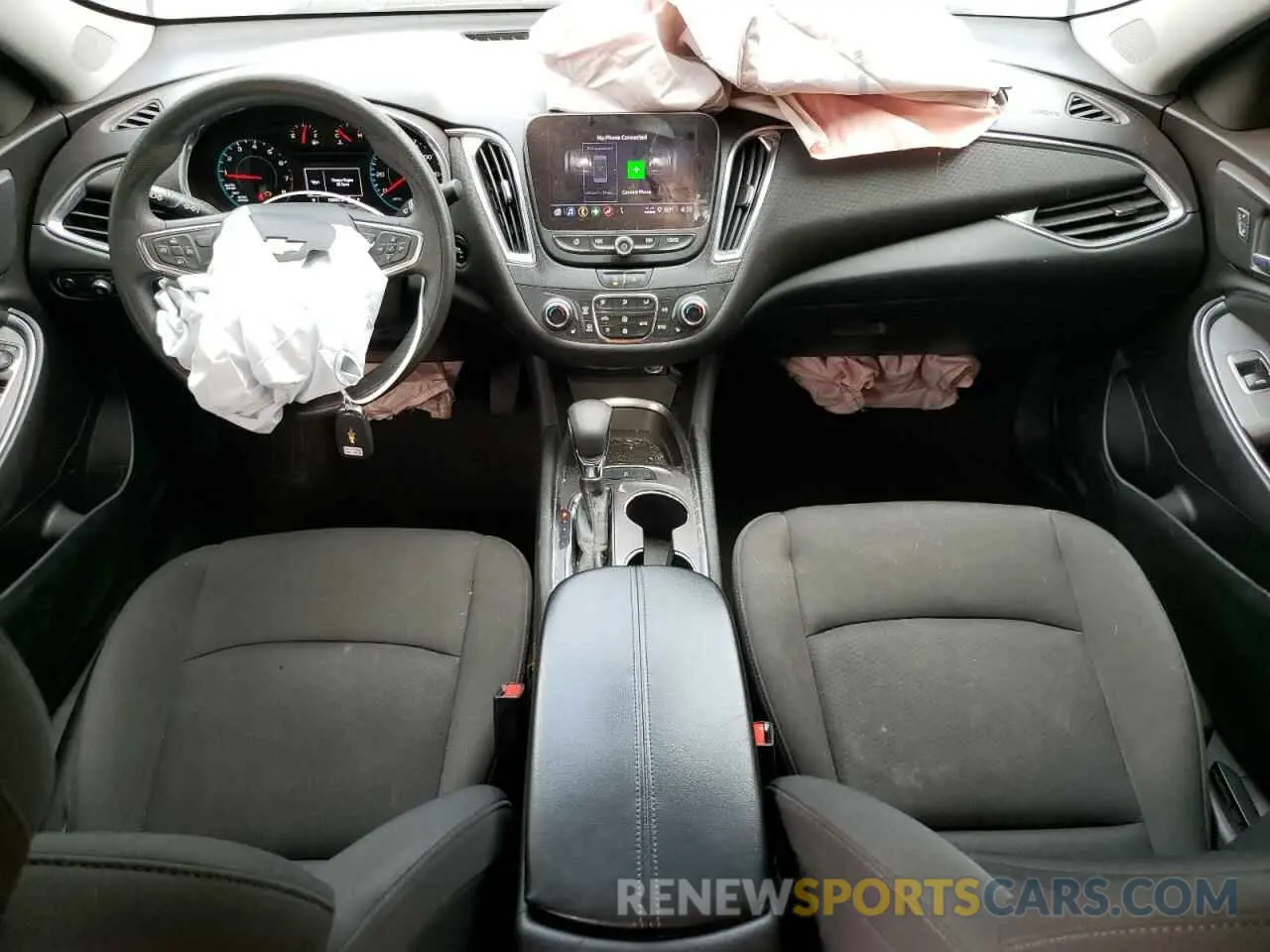 8 Photograph of a damaged car 1G1ZD5ST2MF026255 CHEVROLET MALIBU 2021