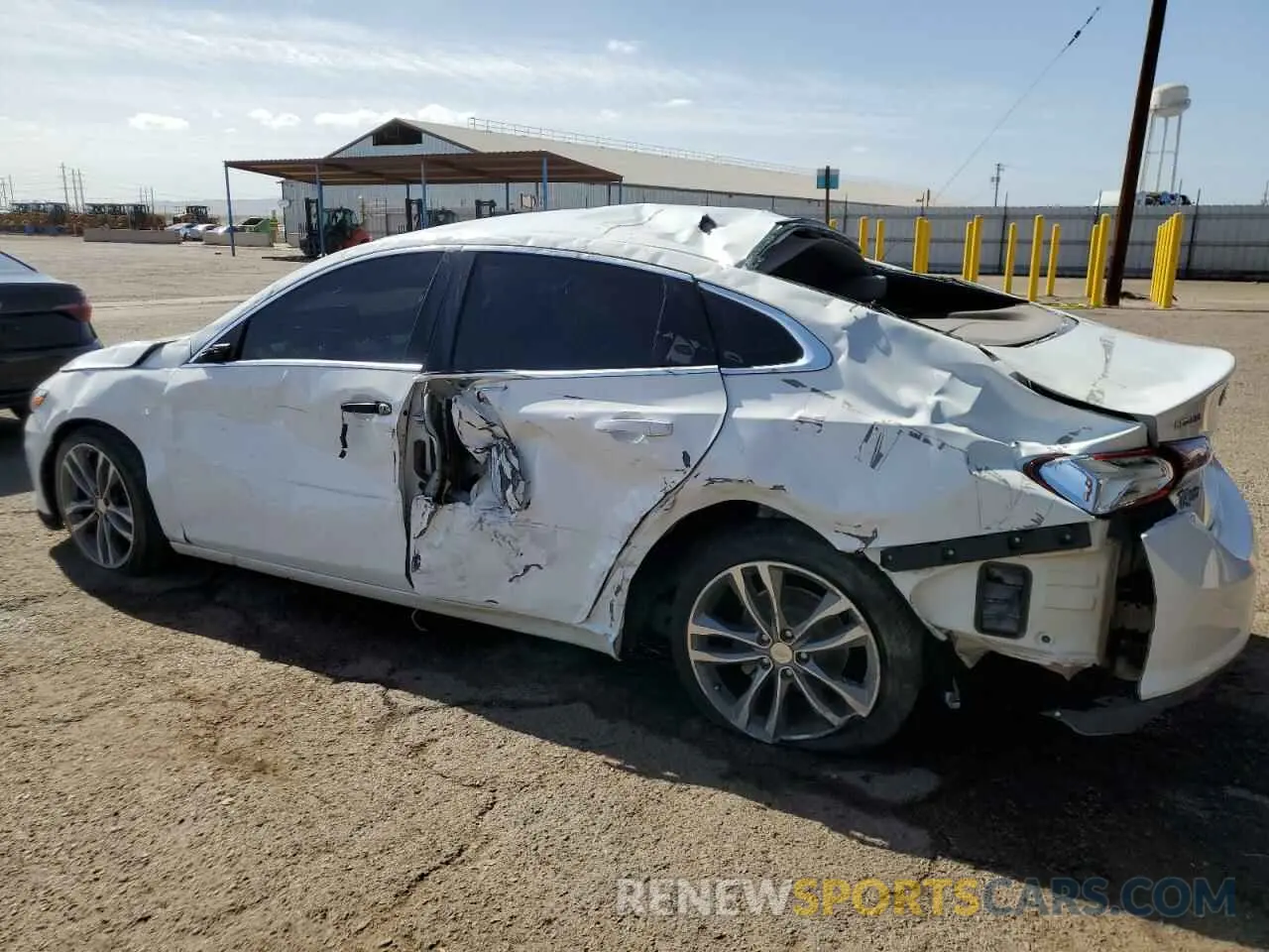 2 Фотография поврежденного автомобиля 1G1ZD5ST2MF045677 CHEVROLET MALIBU 2021
