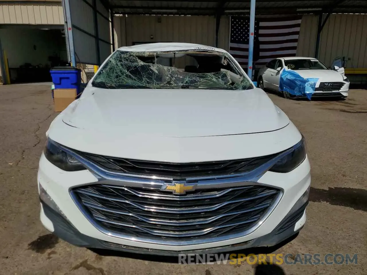 5 Фотография поврежденного автомобиля 1G1ZD5ST2MF045677 CHEVROLET MALIBU 2021