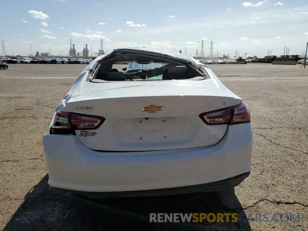 6 Фотография поврежденного автомобиля 1G1ZD5ST2MF045677 CHEVROLET MALIBU 2021