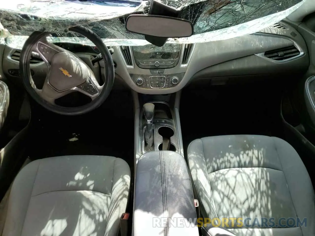 8 Фотография поврежденного автомобиля 1G1ZD5ST2MF045677 CHEVROLET MALIBU 2021