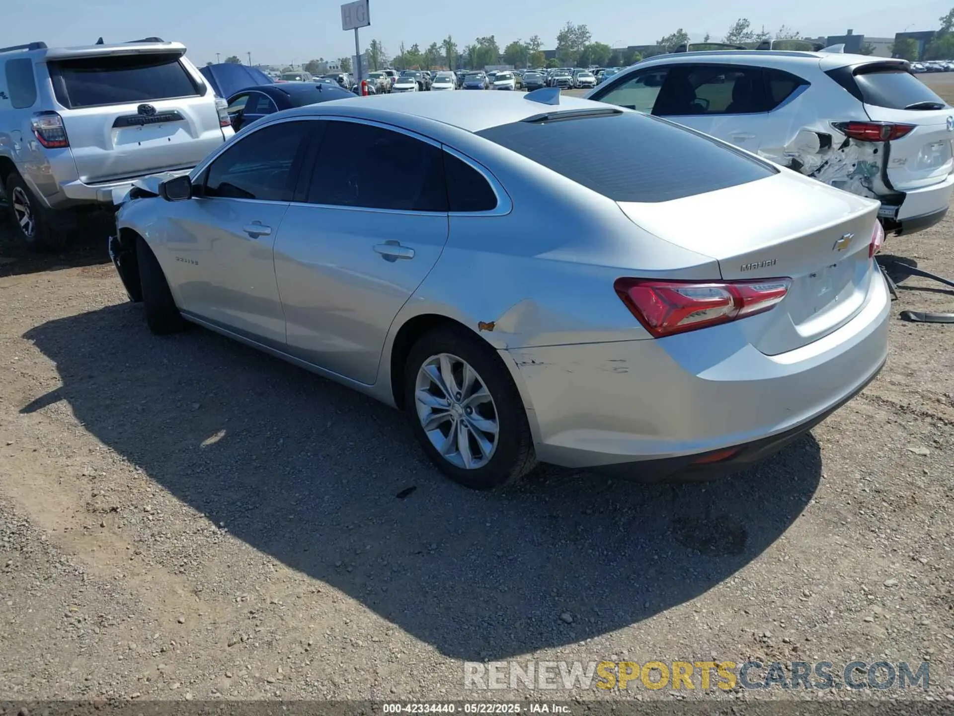 3 Фотография поврежденного автомобиля 1G1ZD5ST2MF062429 CHEVROLET MALIBU 2021