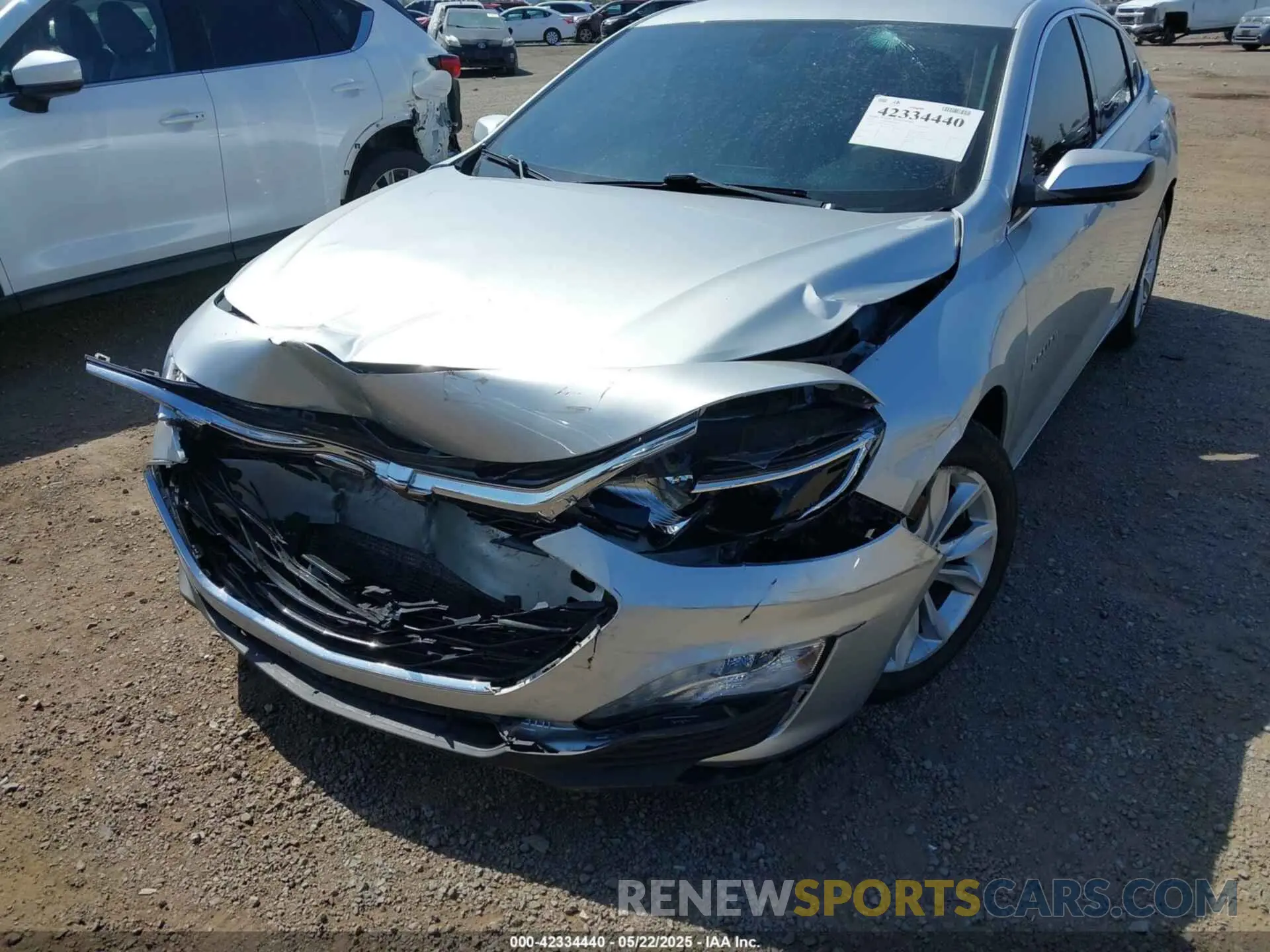 6 Фотография поврежденного автомобиля 1G1ZD5ST2MF062429 CHEVROLET MALIBU 2021