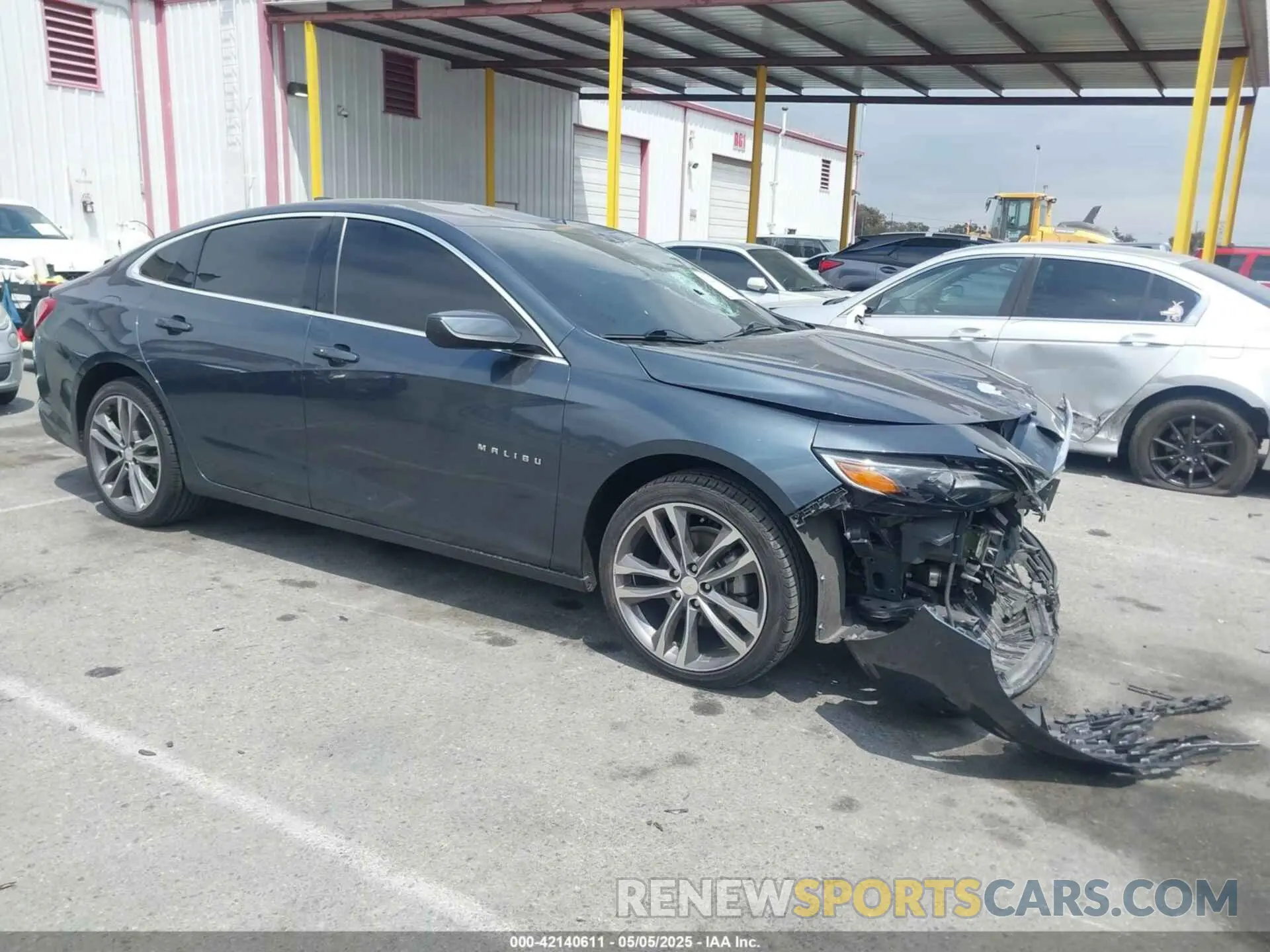 1 Фотография поврежденного автомобиля 1G1ZD5ST2MF065251 CHEVROLET MALIBU 2021