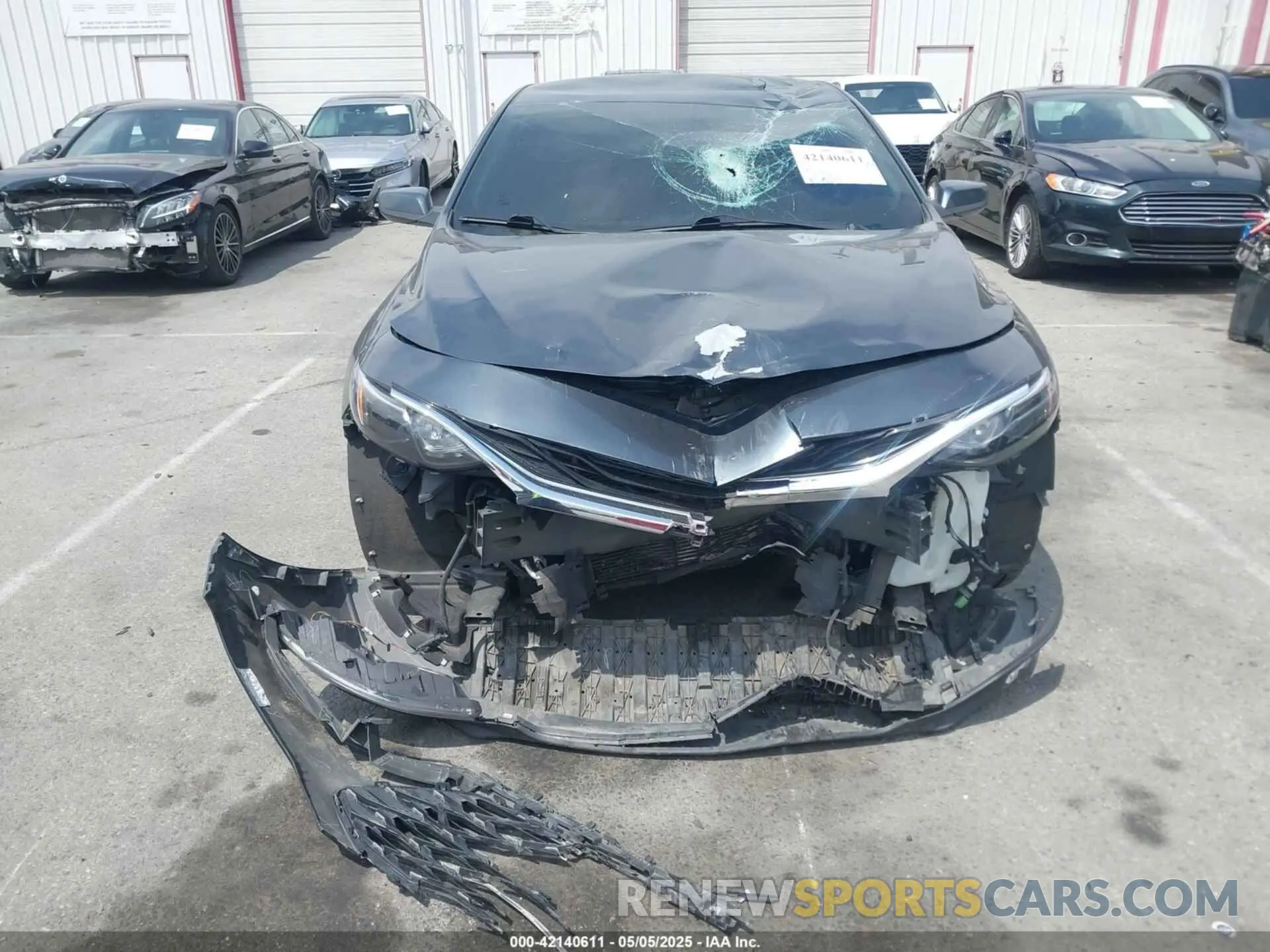 12 Фотография поврежденного автомобиля 1G1ZD5ST2MF065251 CHEVROLET MALIBU 2021