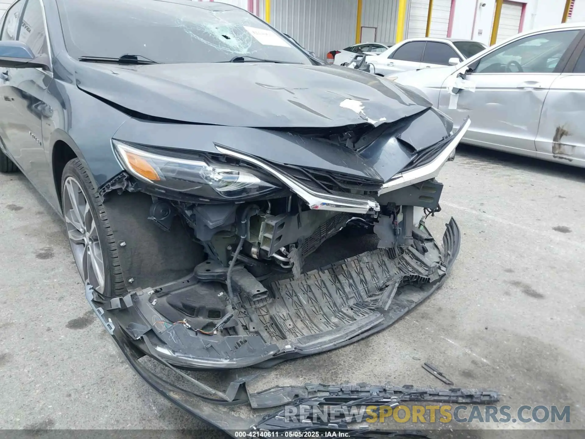 6 Фотография поврежденного автомобиля 1G1ZD5ST2MF065251 CHEVROLET MALIBU 2021