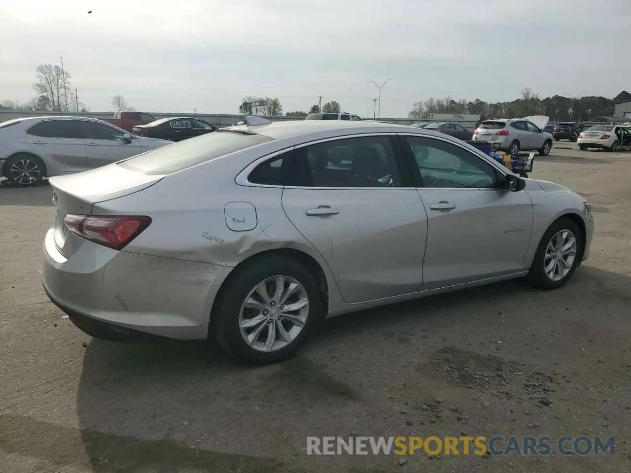 3 Photograph of a damaged car 1G1ZD5ST2MF067940 CHEVROLET MALIBU 2021
