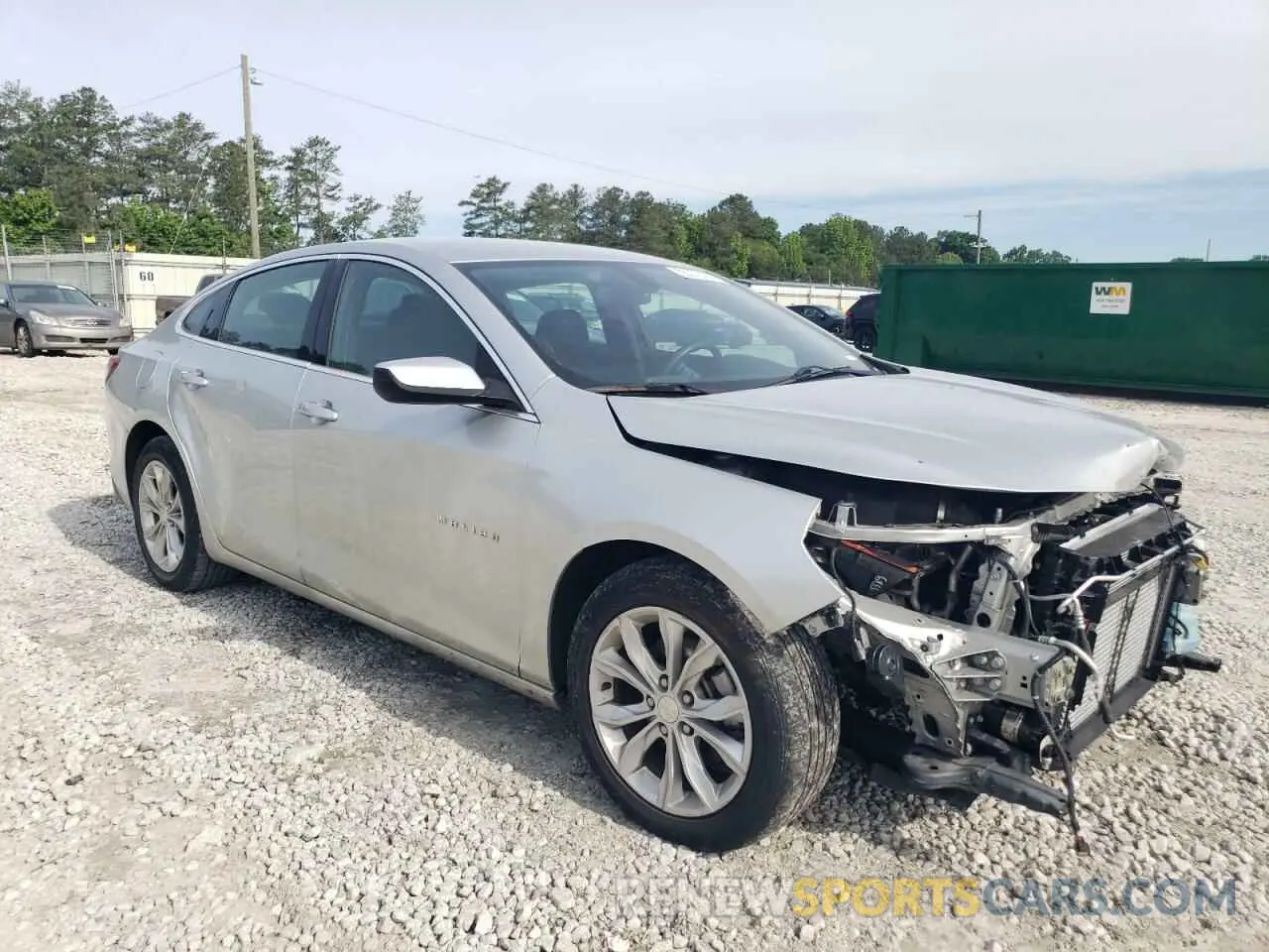 4 Photograph of a damaged car 1G1ZD5ST2MF068666 CHEVROLET MALIBU 2021