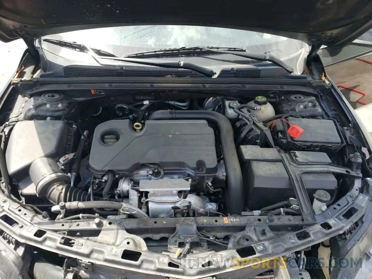 11 Photograph of a damaged car 1G1ZD5ST3MF008301 CHEVROLET MALIBU 2021