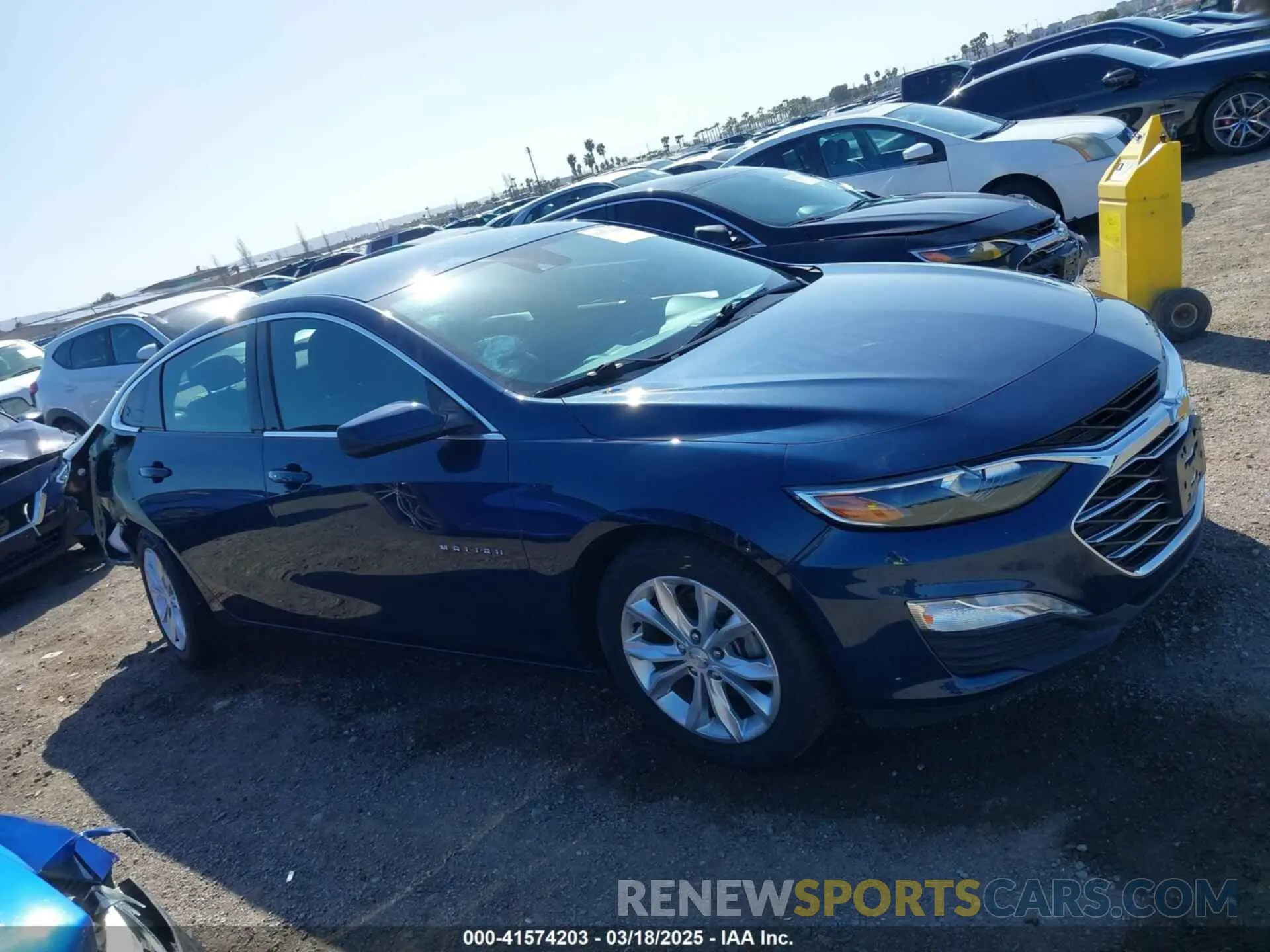 14 Фотография поврежденного автомобиля 1G1ZD5ST3MF013496 CHEVROLET MALIBU 2021