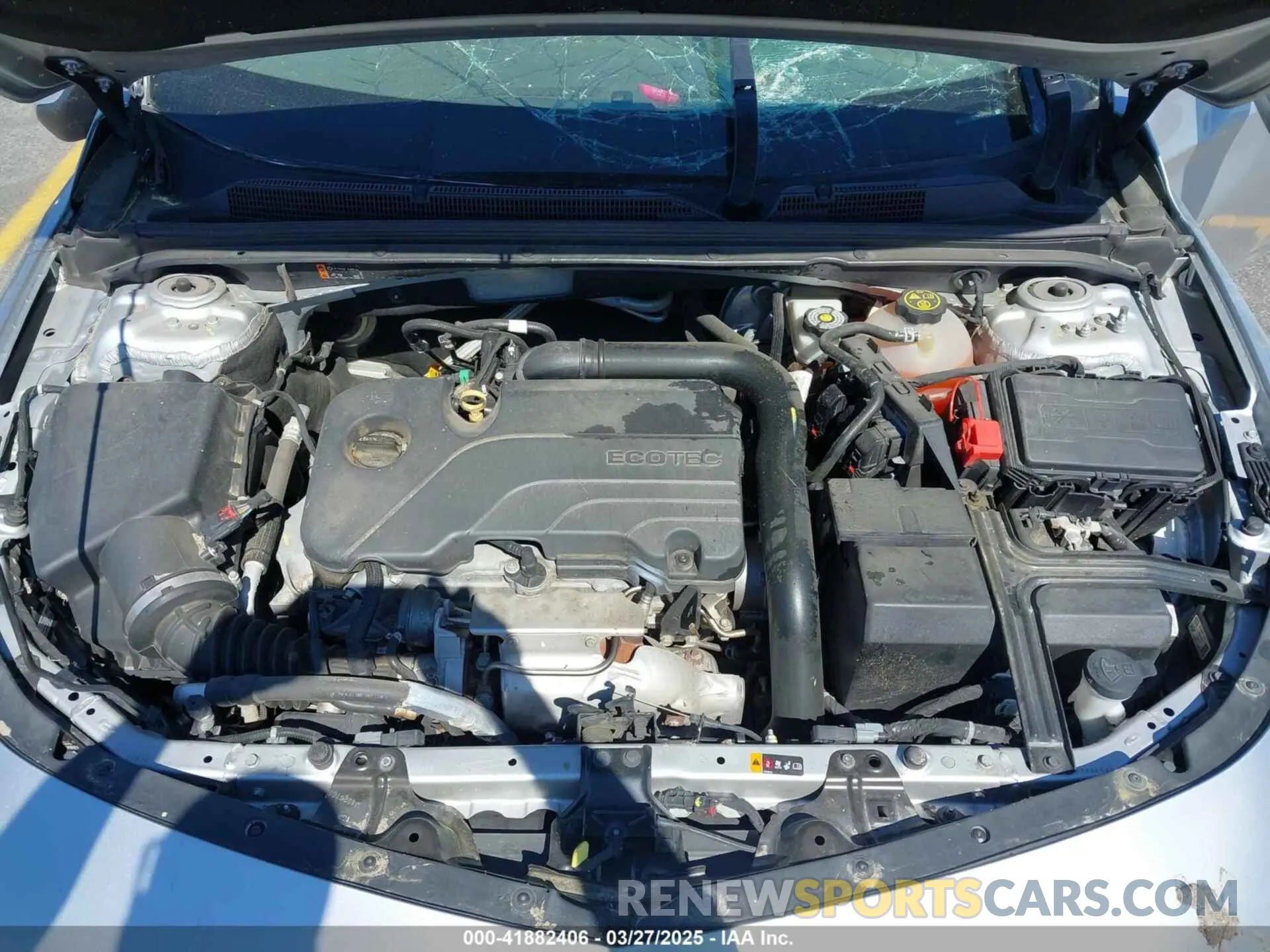 10 Фотография поврежденного автомобиля 1G1ZD5ST3MF014793 CHEVROLET MALIBU 2021