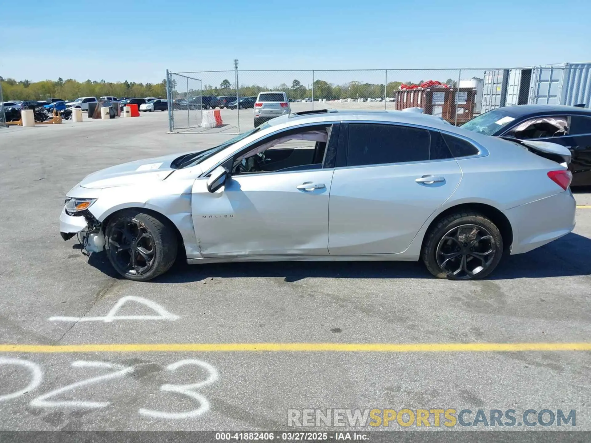 13 Фотография поврежденного автомобиля 1G1ZD5ST3MF014793 CHEVROLET MALIBU 2021