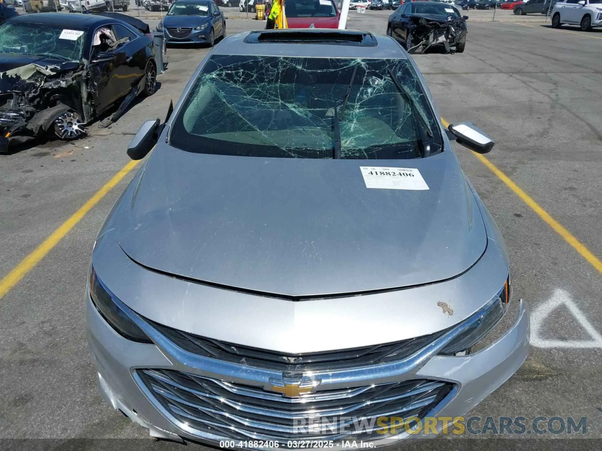 6 Фотография поврежденного автомобиля 1G1ZD5ST3MF014793 CHEVROLET MALIBU 2021