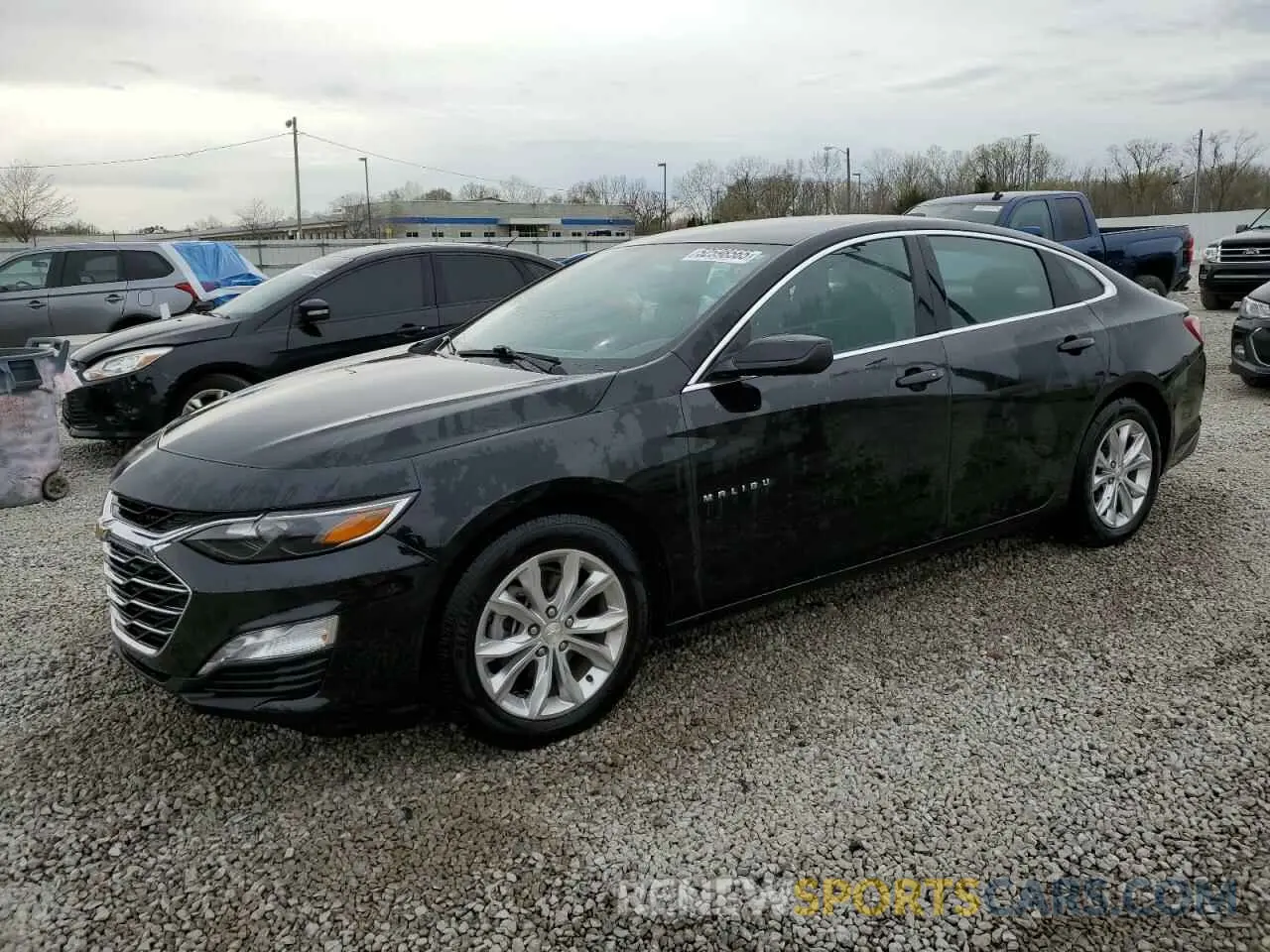 1 Photograph of a damaged car 1G1ZD5ST3MF018567 CHEVROLET MALIBU 2021