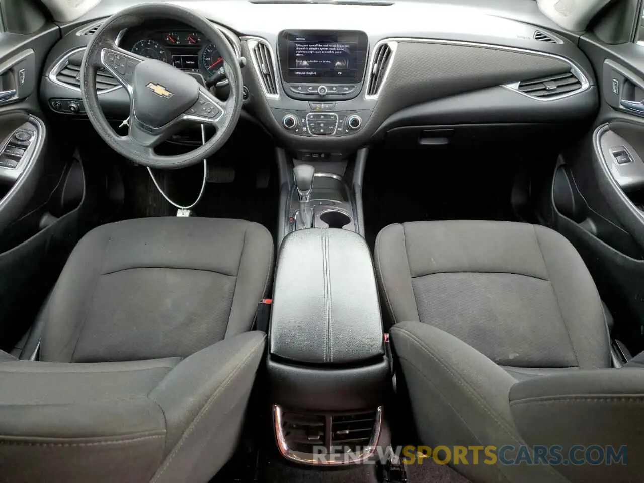 8 Photograph of a damaged car 1G1ZD5ST3MF018567 CHEVROLET MALIBU 2021