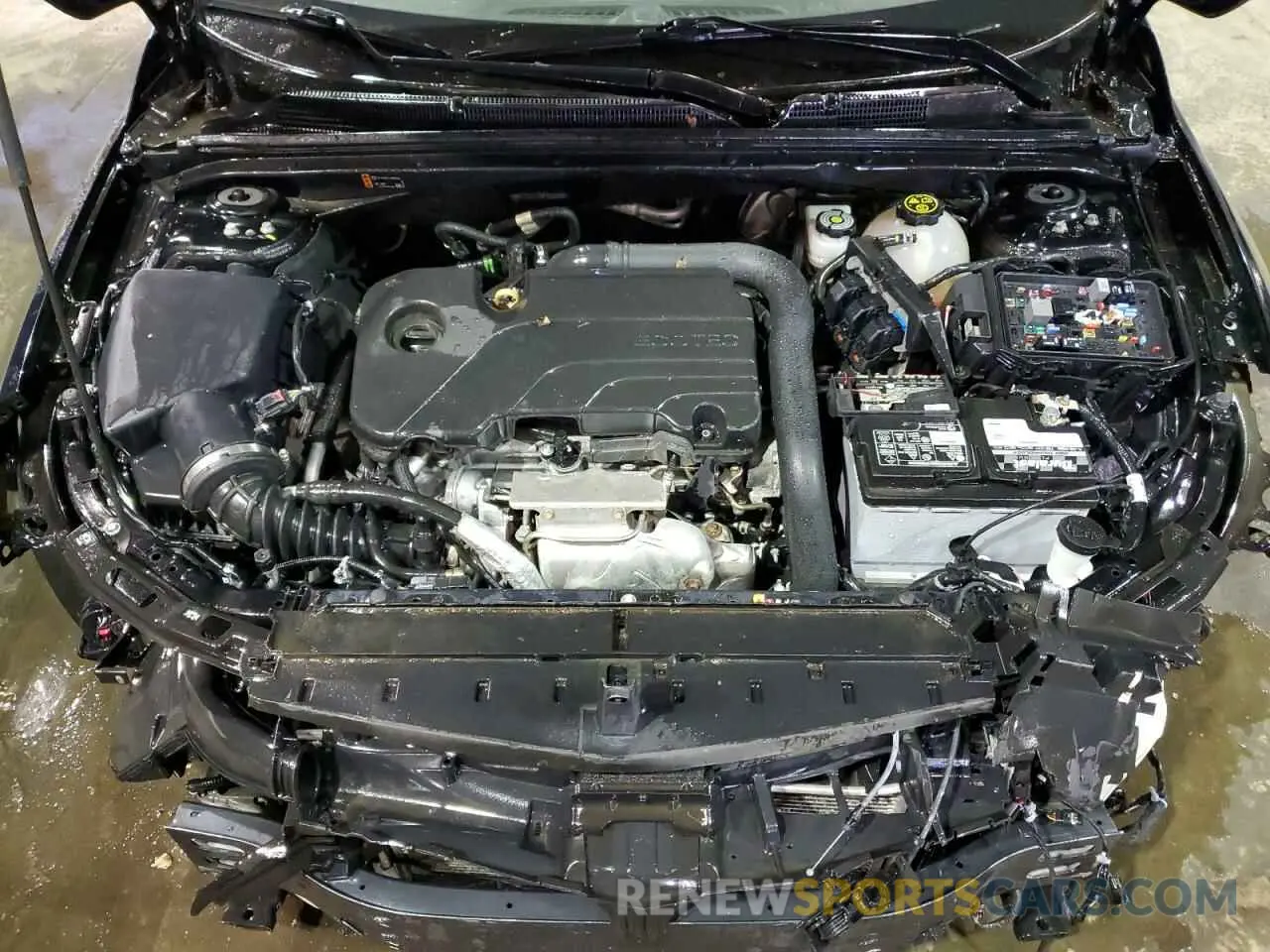 11 Фотография поврежденного автомобиля 1G1ZD5ST3MF032808 CHEVROLET MALIBU 2021