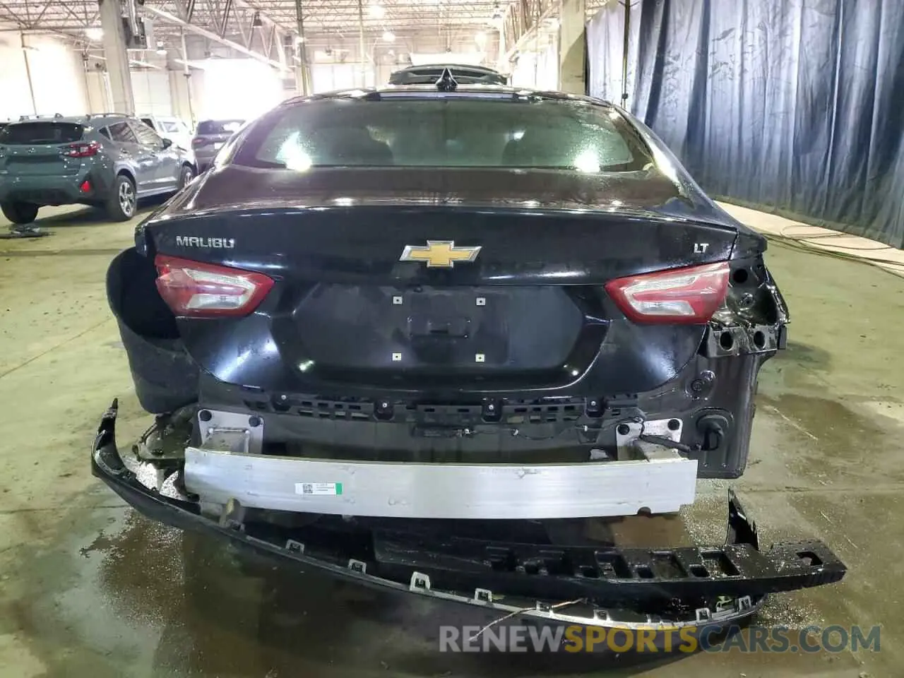6 Фотография поврежденного автомобиля 1G1ZD5ST3MF032808 CHEVROLET MALIBU 2021