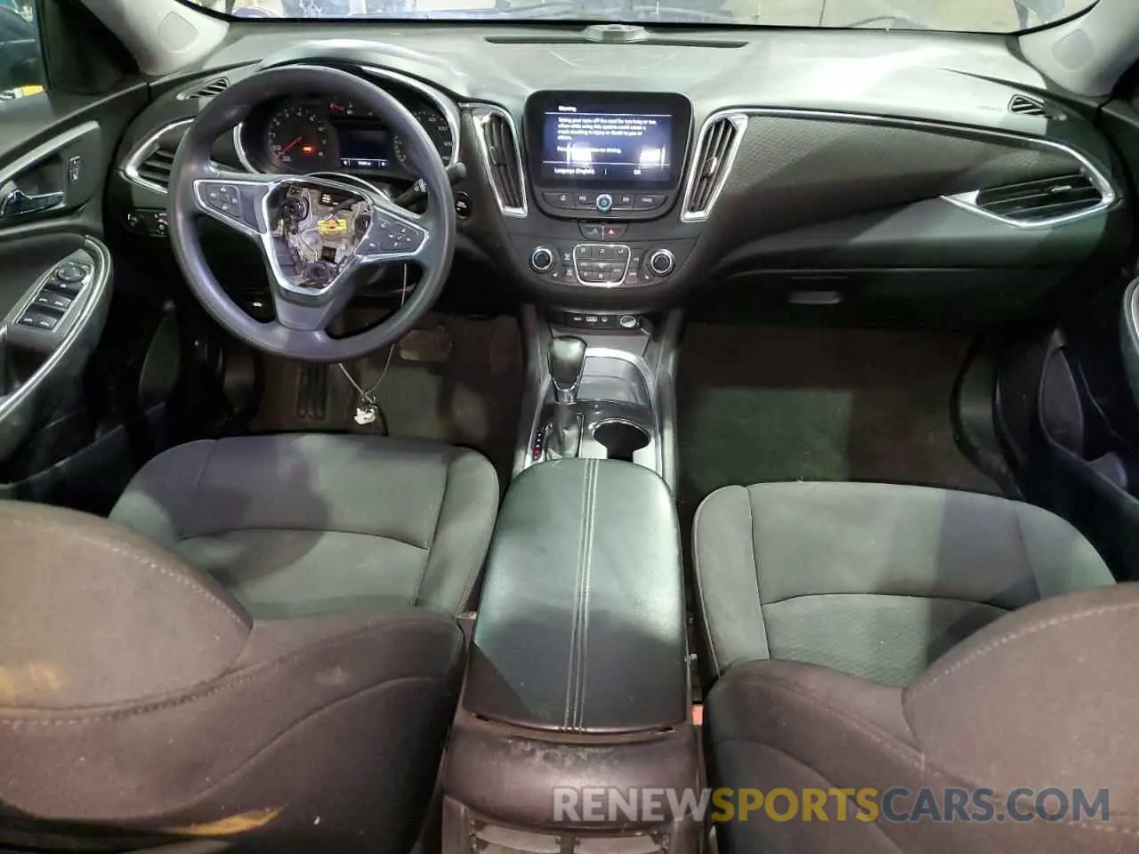8 Фотография поврежденного автомобиля 1G1ZD5ST3MF032808 CHEVROLET MALIBU 2021