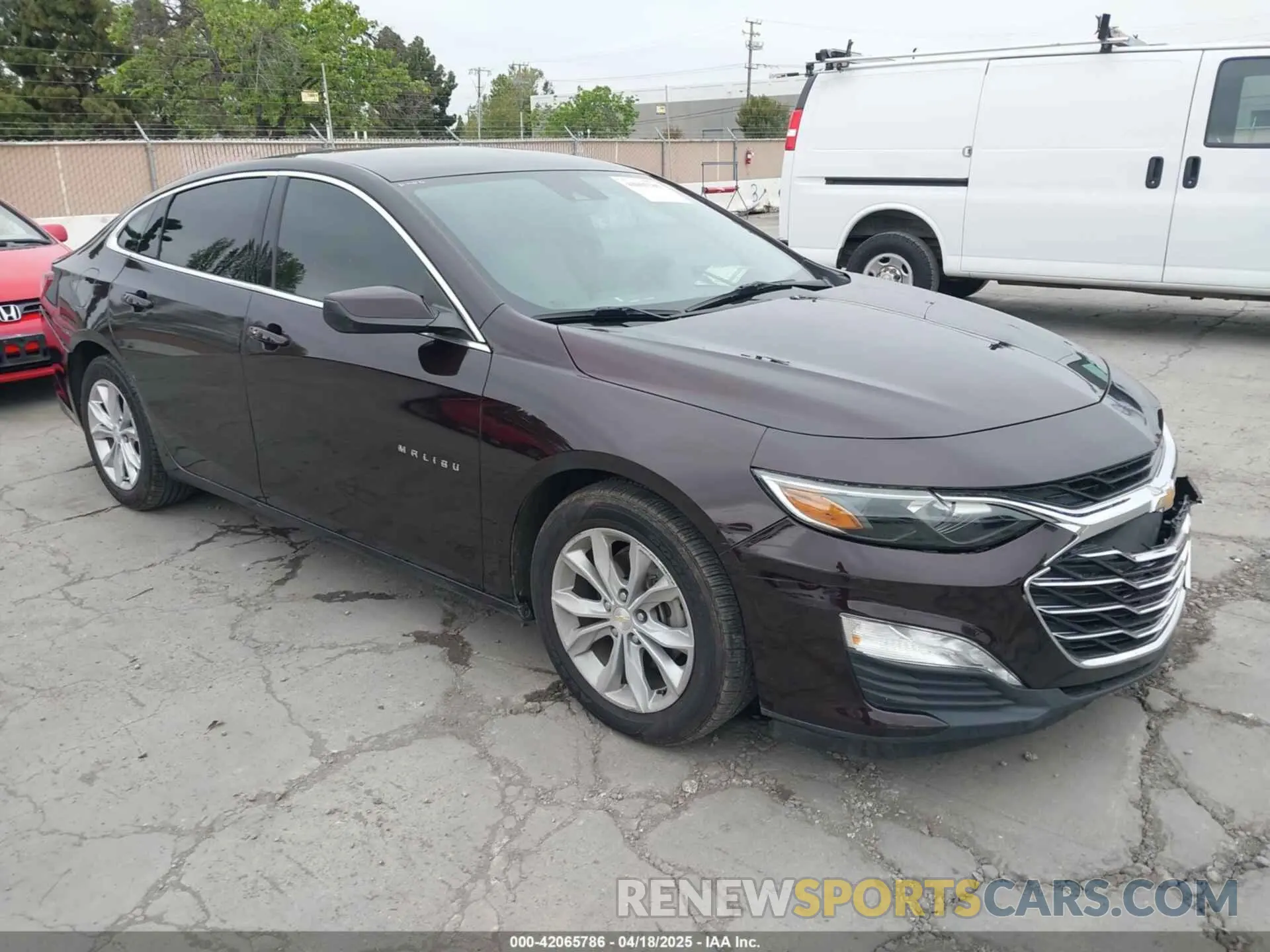 1 Photograph of a damaged car 1G1ZD5ST3MF050869 CHEVROLET MALIBU 2021