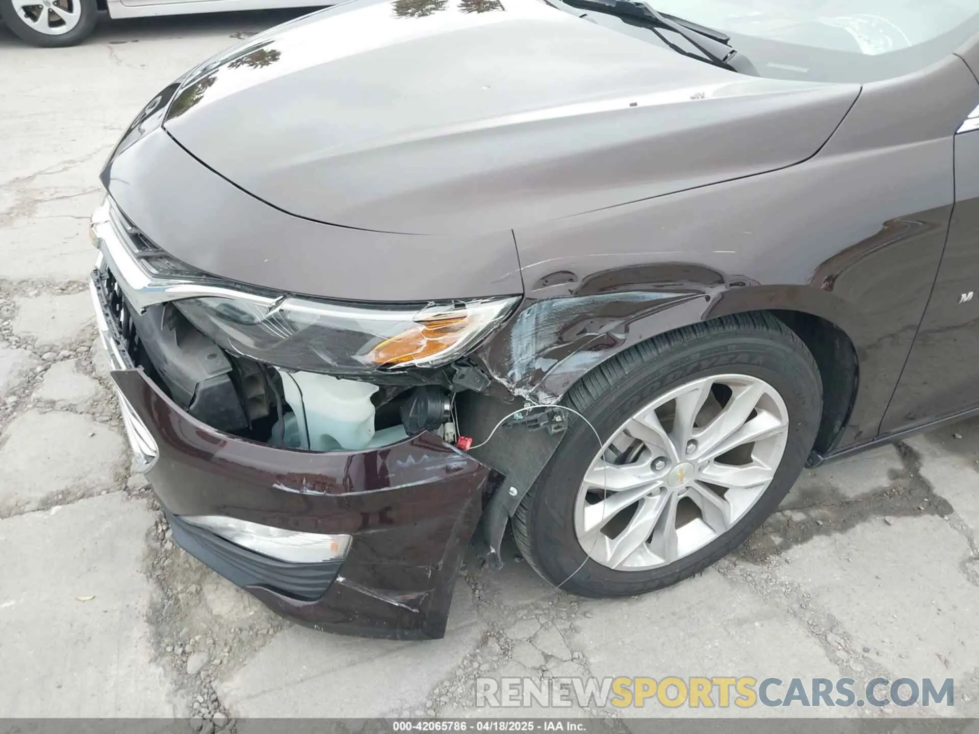 6 Photograph of a damaged car 1G1ZD5ST3MF050869 CHEVROLET MALIBU 2021